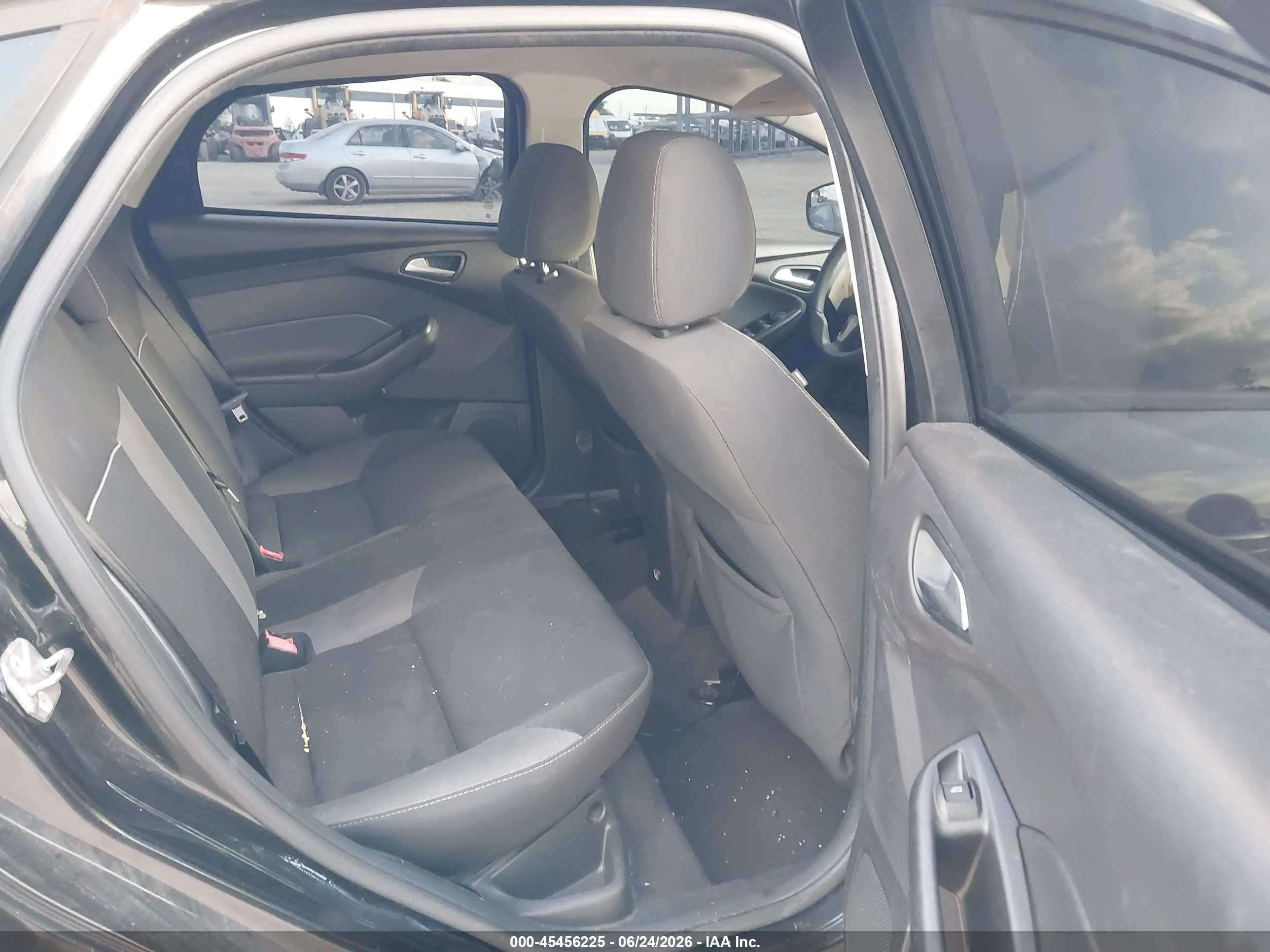 2014 Ford Focus Se Black vin: 1FADP3F29EL212866