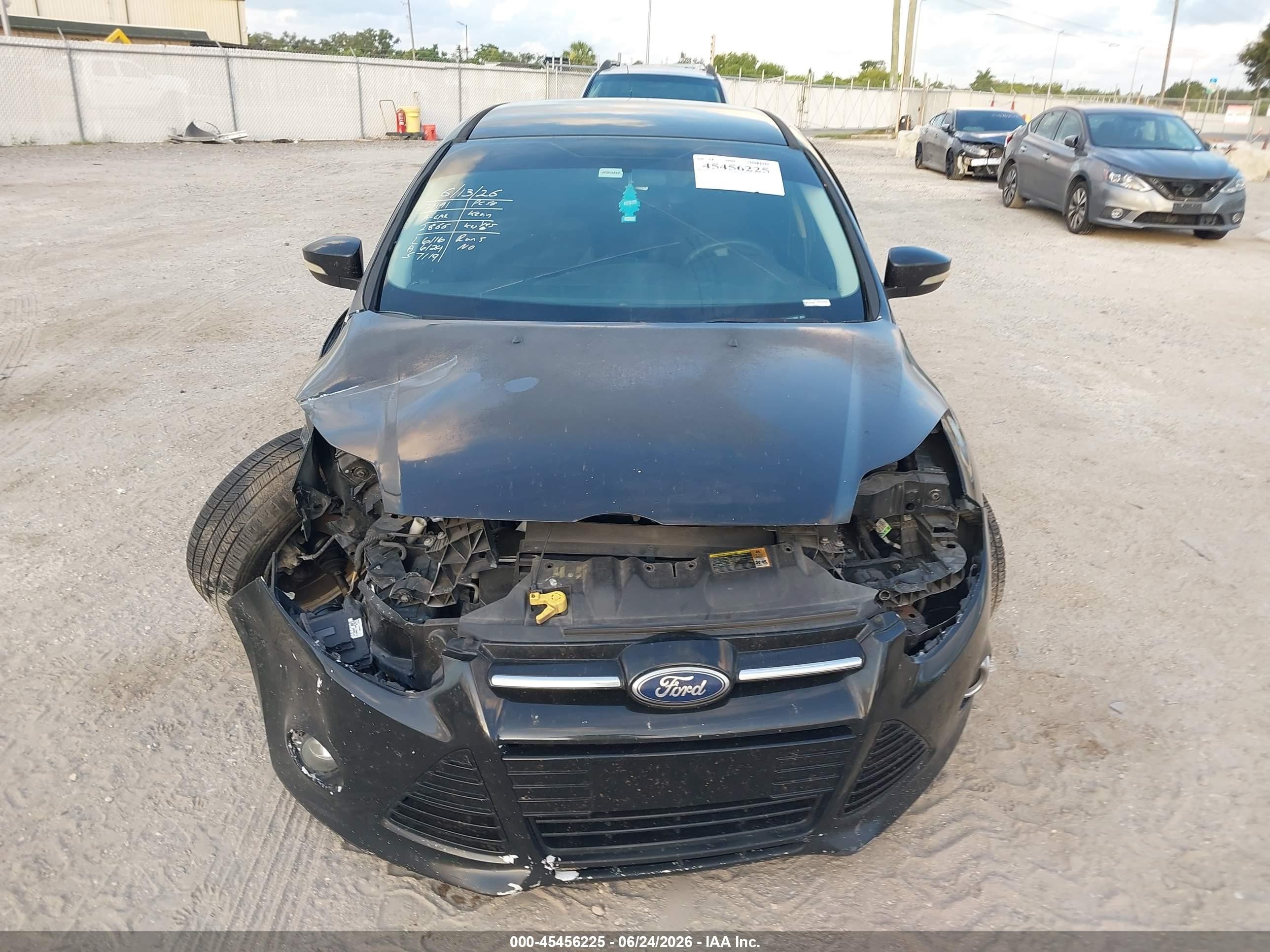 2014 Ford Focus Se Black vin: 1FADP3F29EL212866