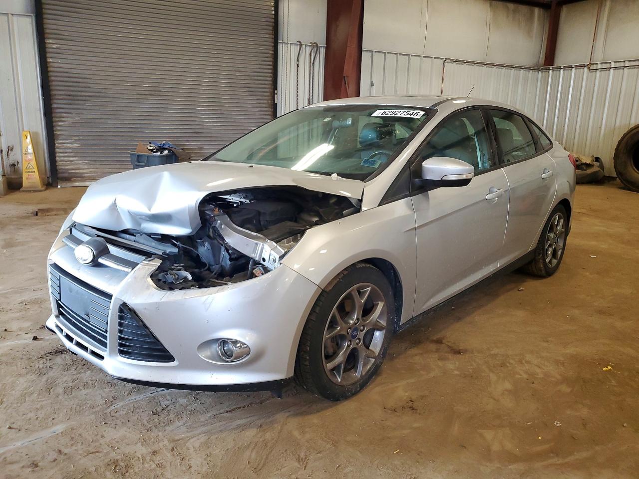2014 Ford Focus Se Silver vin: 1FADP3F29EL217758