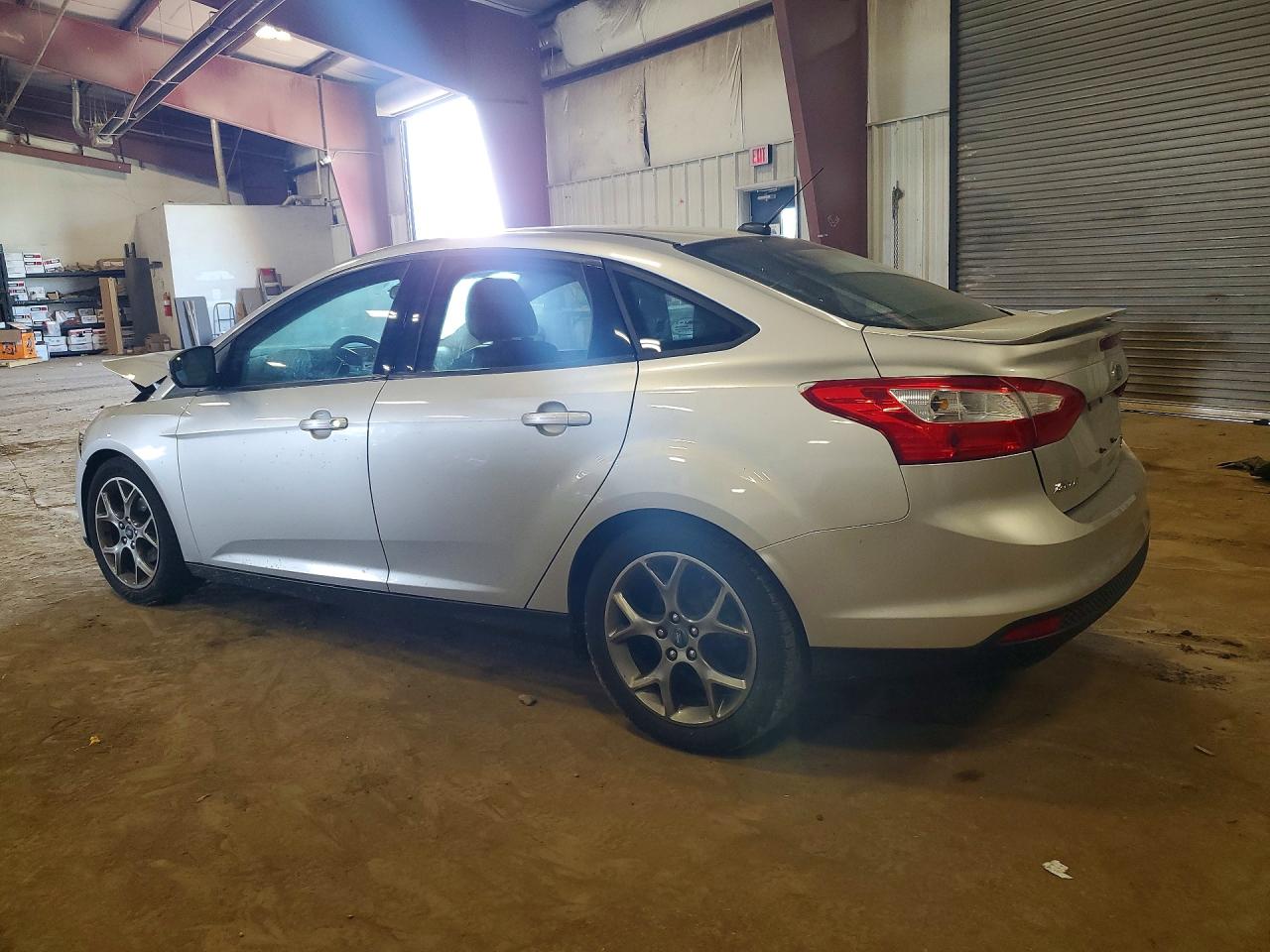 2014 Ford Focus Se Silver vin: 1FADP3F29EL217758