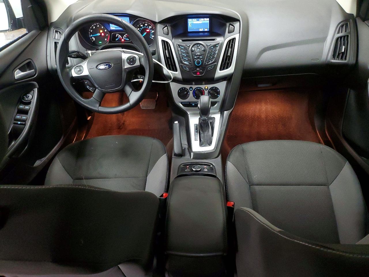 2014 Ford Focus Se White vin: 1FADP3F29EL217890