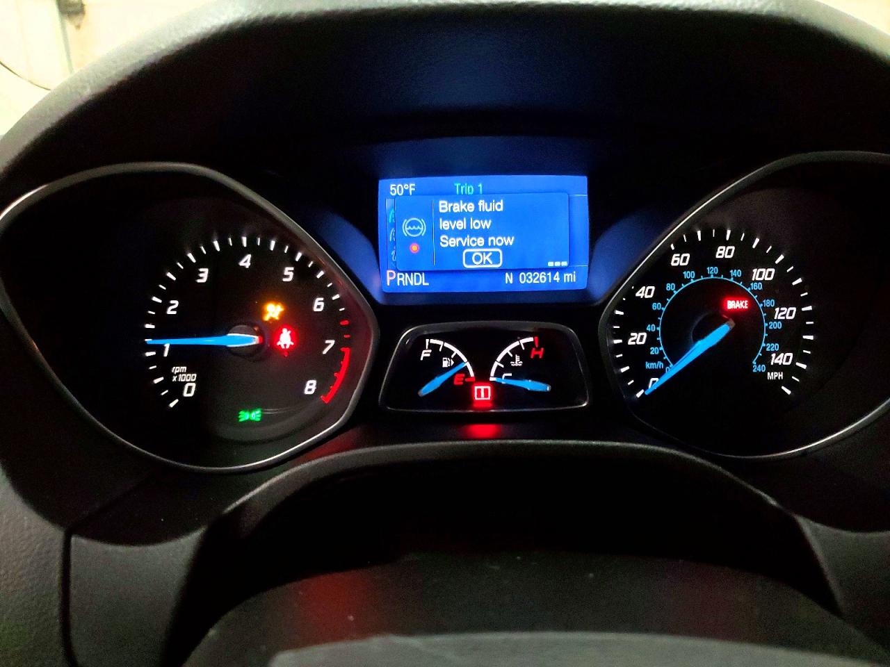 2014 Ford Focus Se White vin: 1FADP3F29EL217890