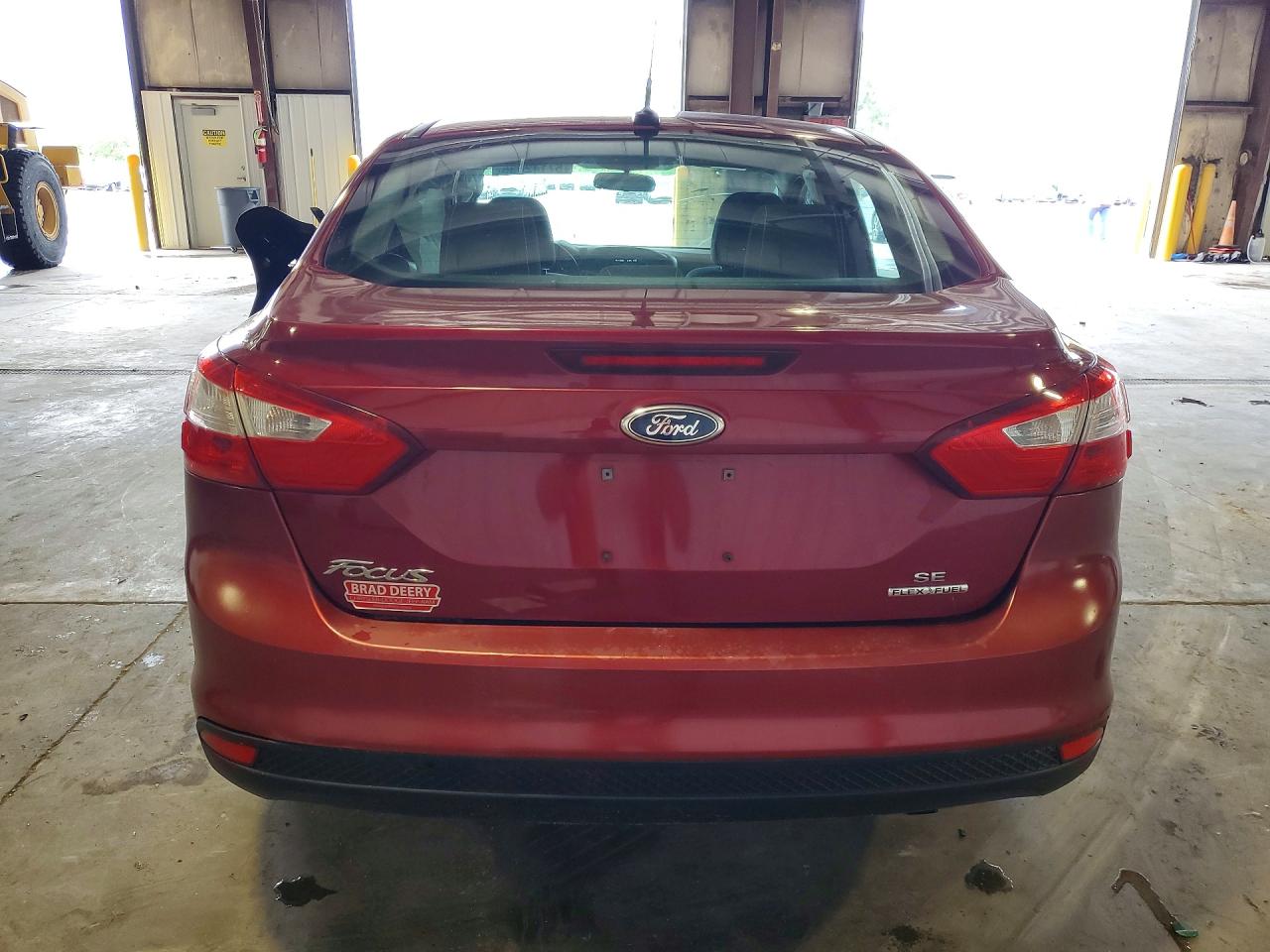 2014 Ford Focus Se Burgundy vin: 1FADP3F29EL228288