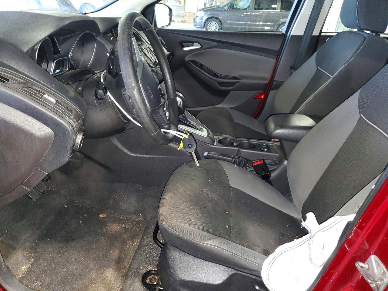 2014 Ford Focus Se Burgundy vin: 1FADP3F29EL228288