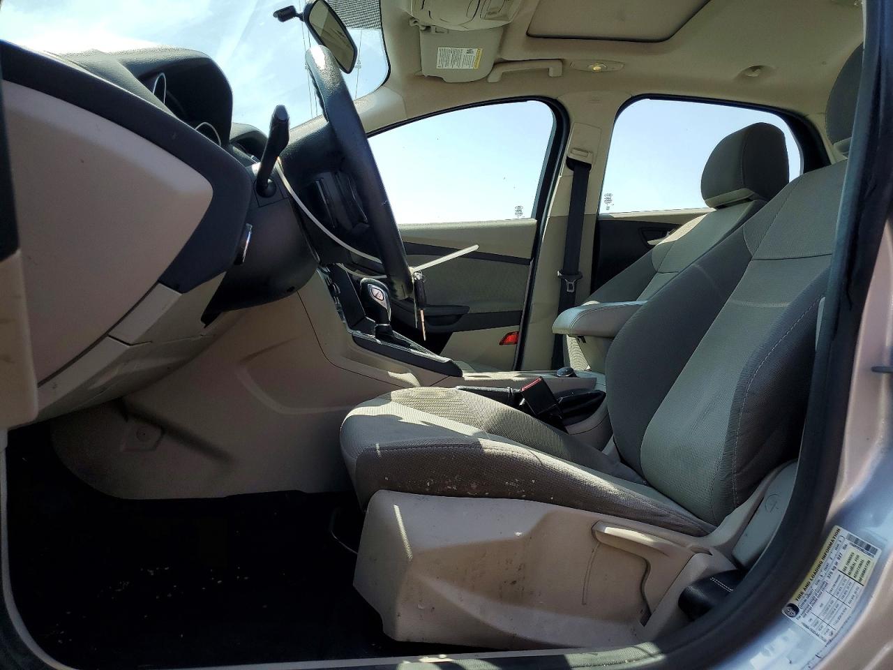 2014 Ford Focus Se Silver vin: 1FADP3F29EL230915