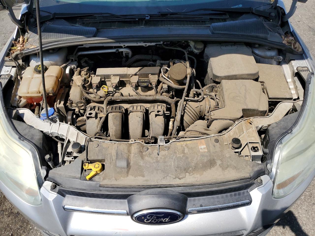 2014 Ford Focus Se Silver vin: 1FADP3F29EL230915