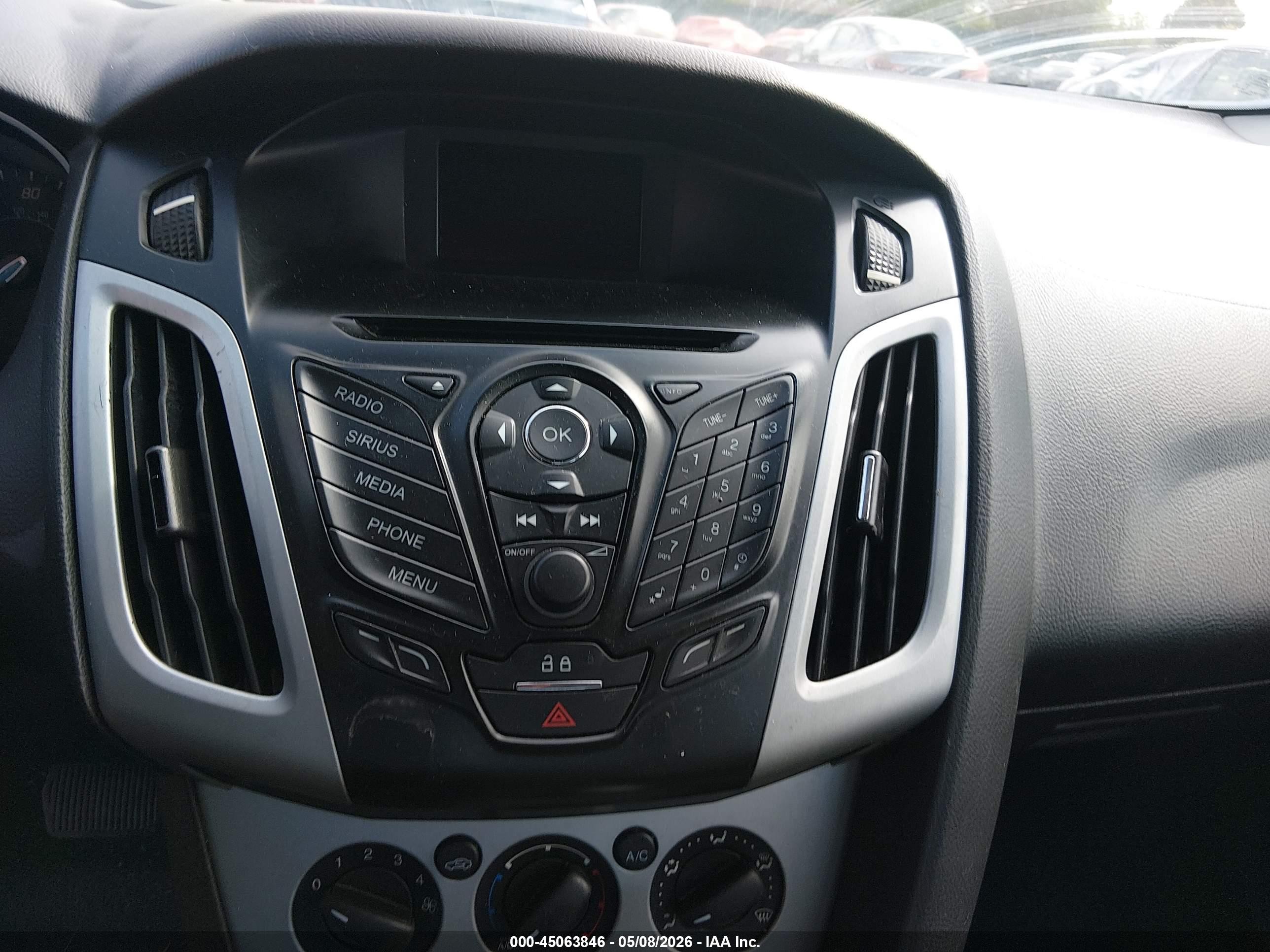2014 Ford Focus Se Gray vin: 1FADP3F29EL240263