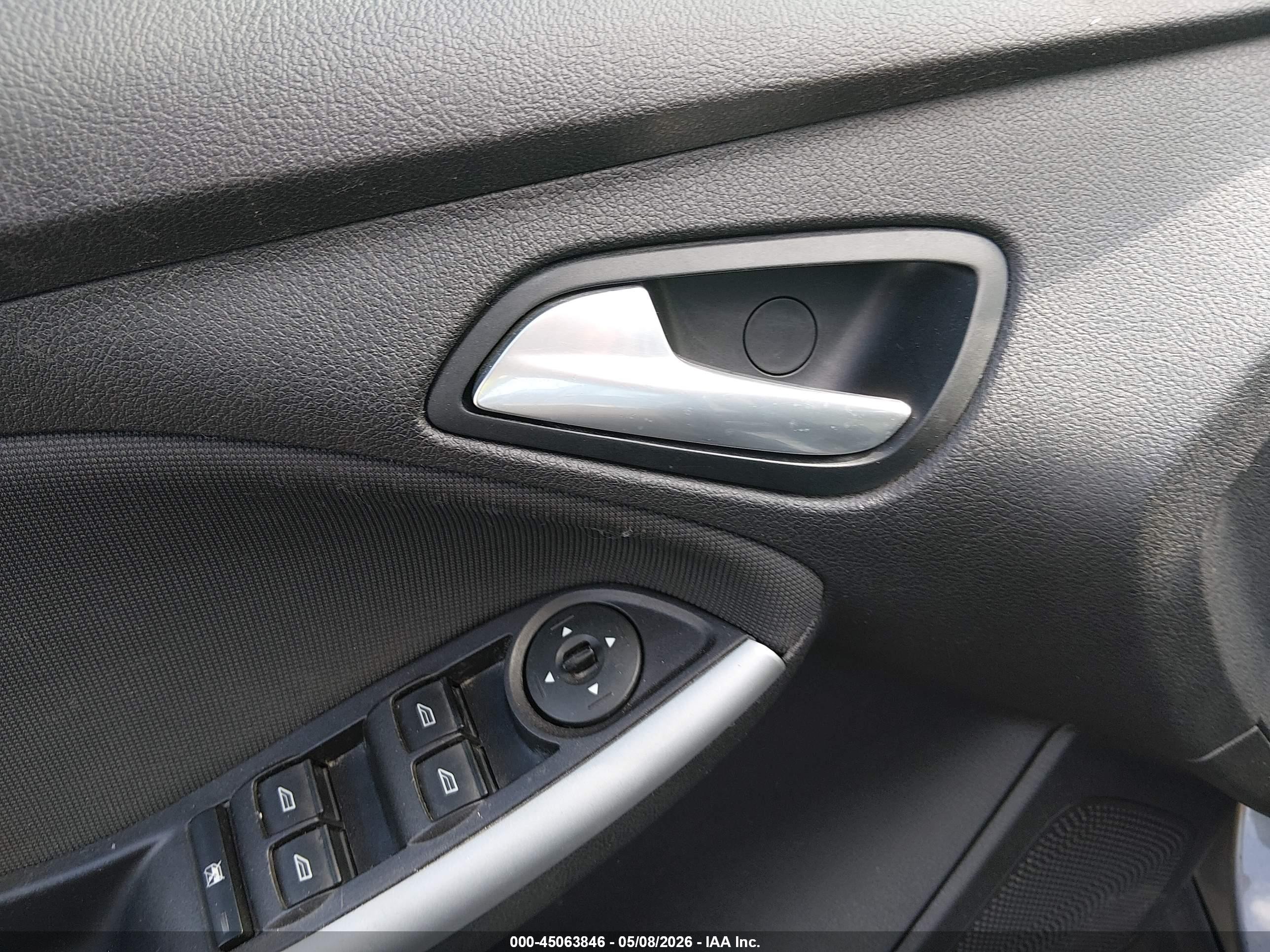 2014 Ford Focus Se Gray vin: 1FADP3F29EL240263