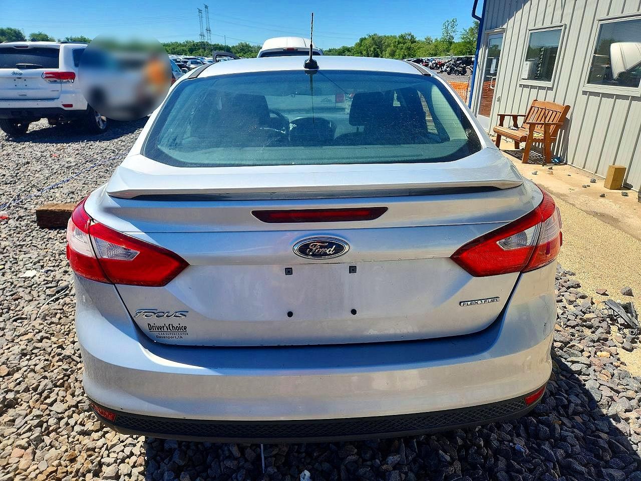 2014 Ford Focus Se Silver vin: 1FADP3F29EL246225