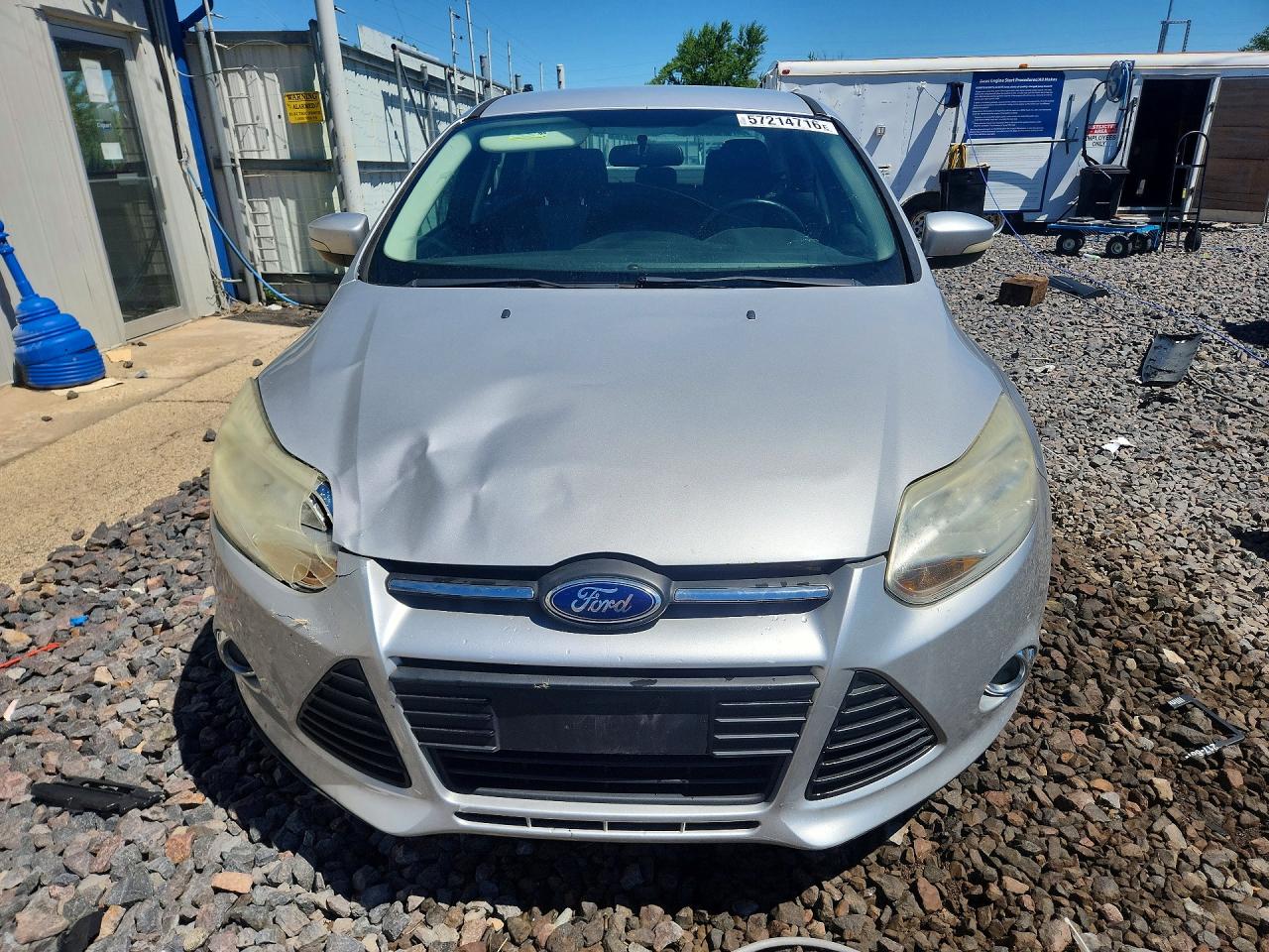 2014 Ford Focus Se Silver vin: 1FADP3F29EL246225