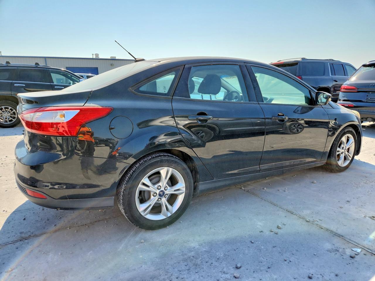 2014 Ford Focus Se Black vin: 1FADP3F29EL249044