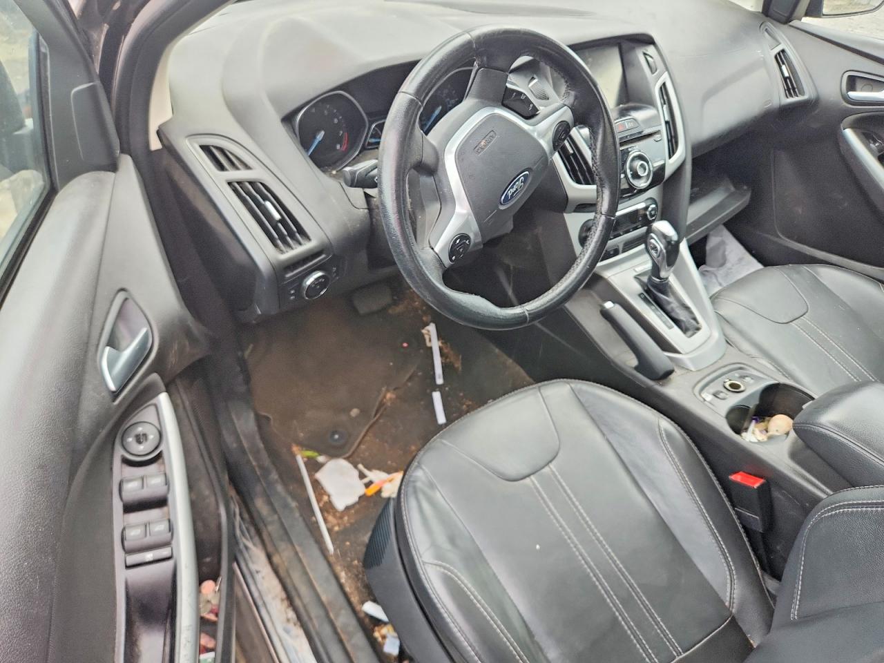 2014 Ford Focus Se Black vin: 1FADP3F29EL262859