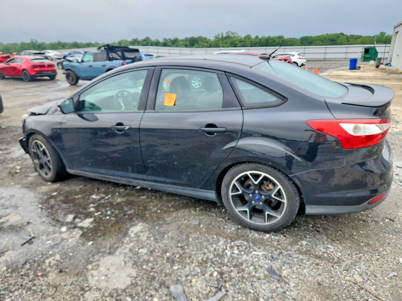2014 Ford Focus Se Black vin: 1FADP3F29EL262859