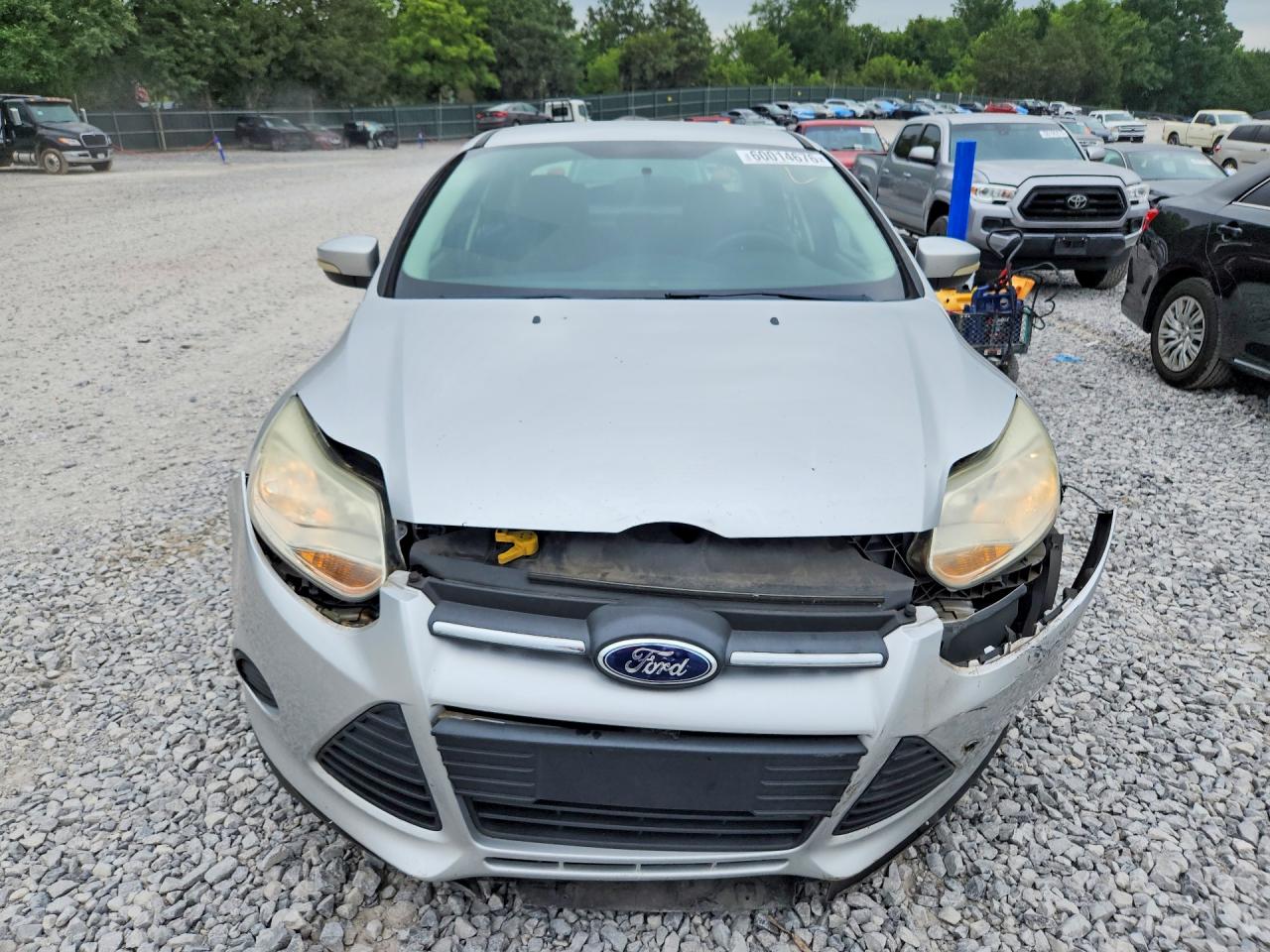 2014 Ford Focus Se Silver vin: 1FADP3F29EL278379