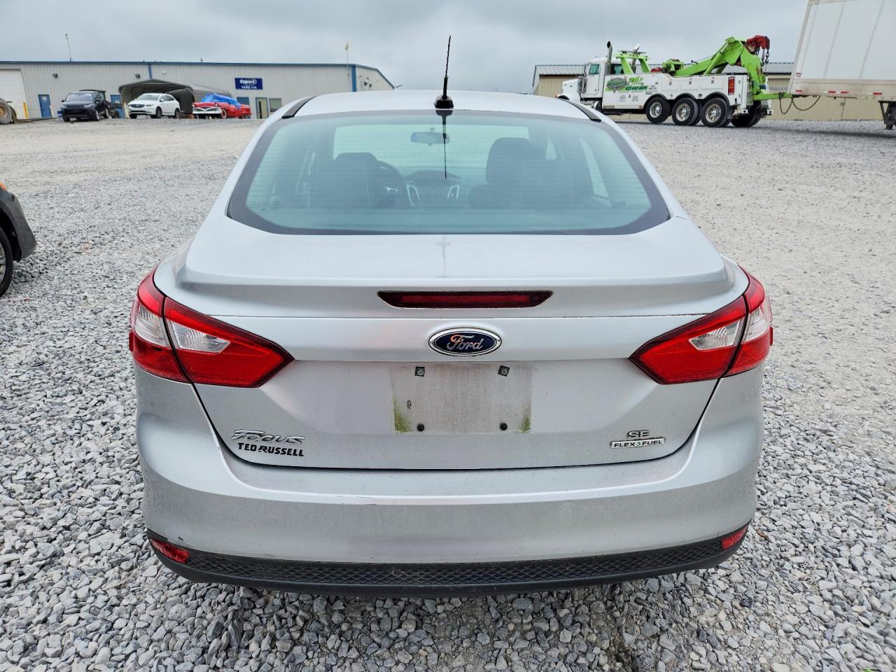 2014 Ford Focus Se Silver vin: 1FADP3F29EL278379