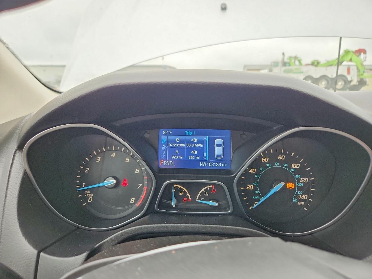 2014 Ford Focus Se Silver vin: 1FADP3F29EL278379