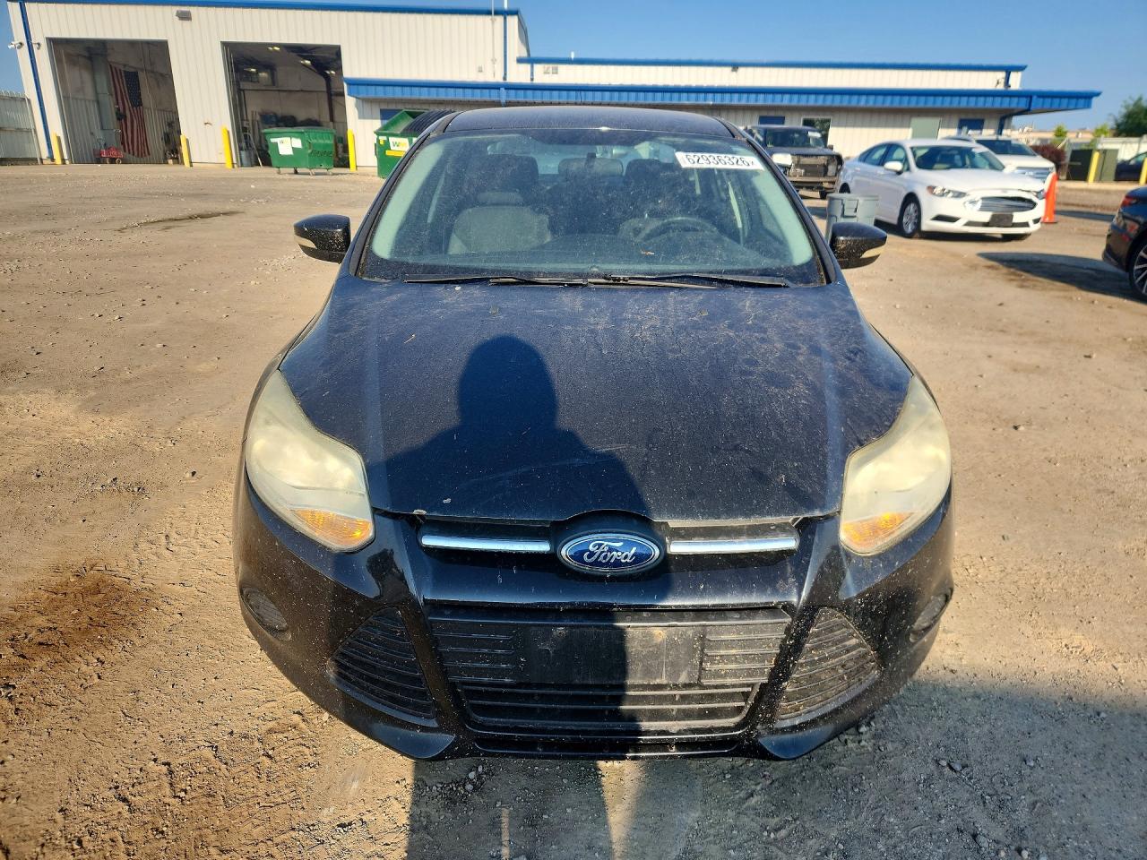 2014 Ford Focus Se Black vin: 1FADP3F29EL295117