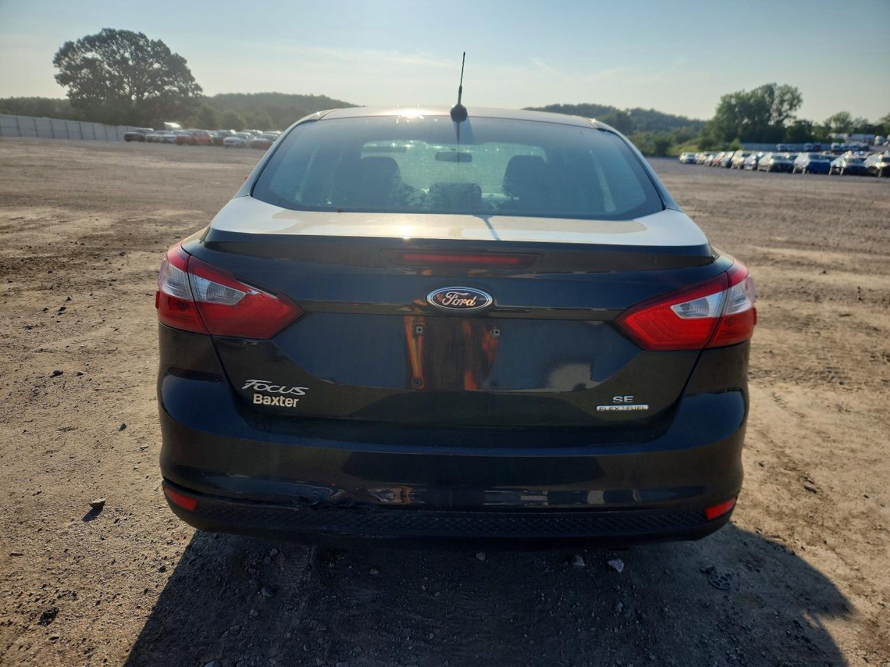 2014 Ford Focus Se Black vin: 1FADP3F29EL295117