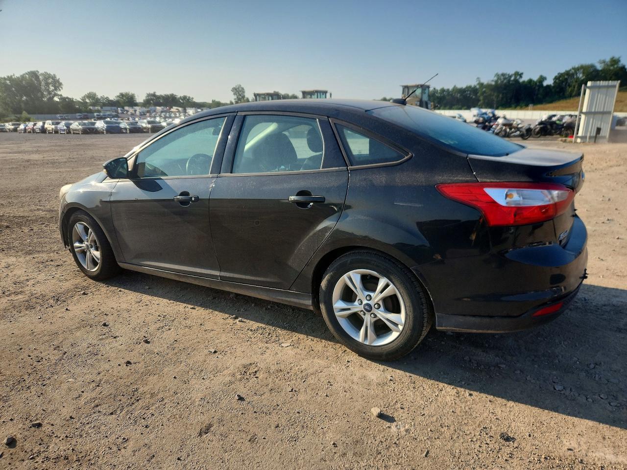 2014 Ford Focus Se Black vin: 1FADP3F29EL295117