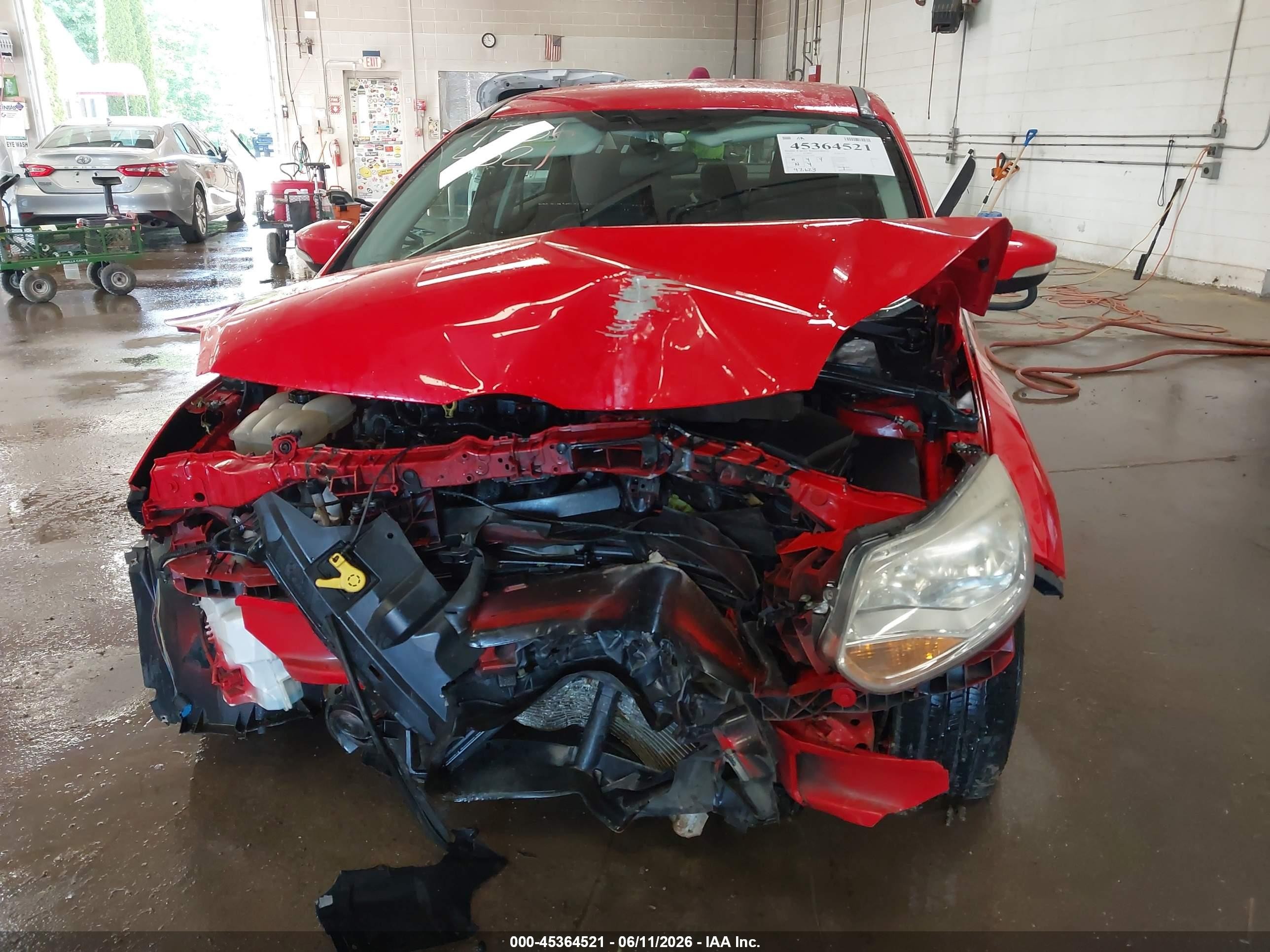 2014 Ford Focus Se Red vin: 1FADP3F29EL327466