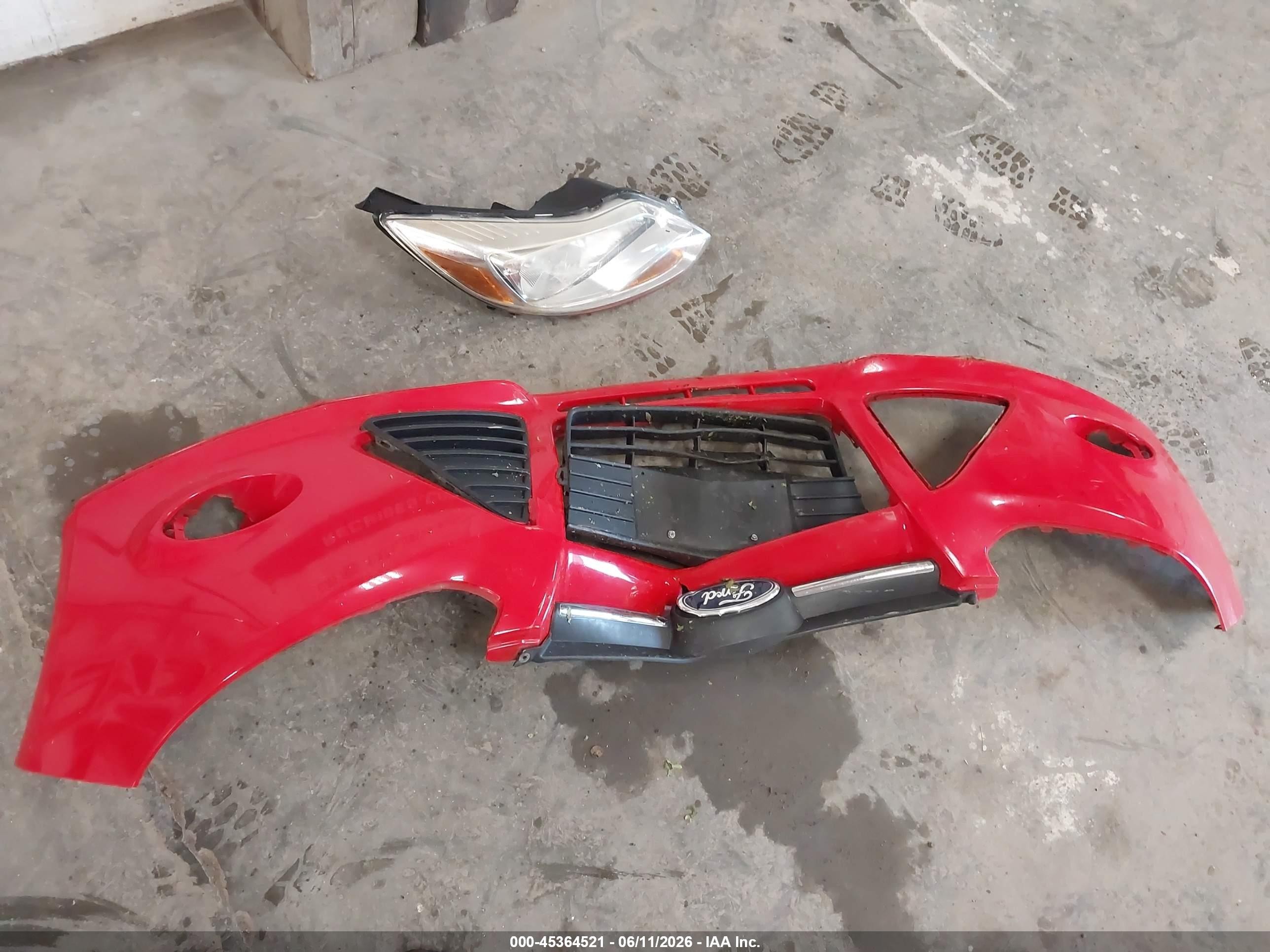 2014 Ford Focus Se Red vin: 1FADP3F29EL327466