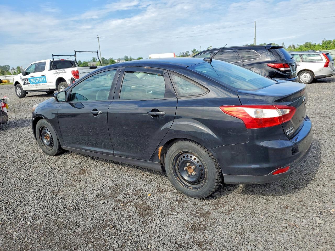 2014 Ford Focus Se Black vin: 1FADP3F29EL342890