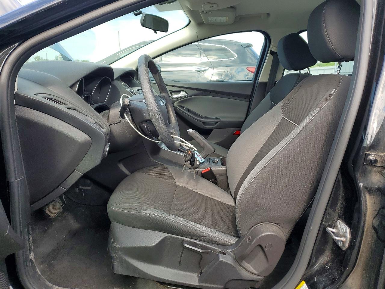 2014 Ford Focus Se Black vin: 1FADP3F29EL342890