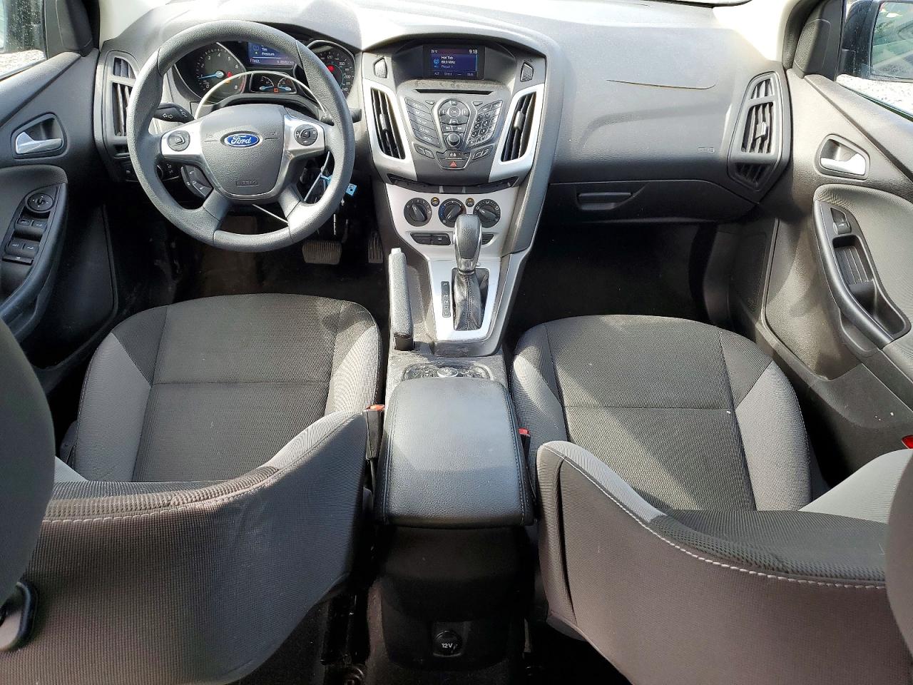 2014 Ford Focus Se Black vin: 1FADP3F29EL342890