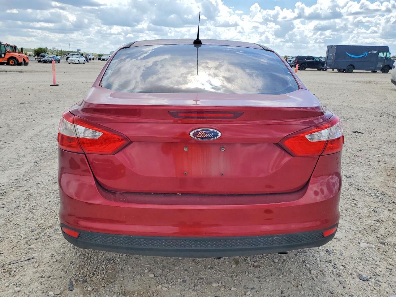 2014 Ford Focus Se Red vin: 1FADP3F29EL348740