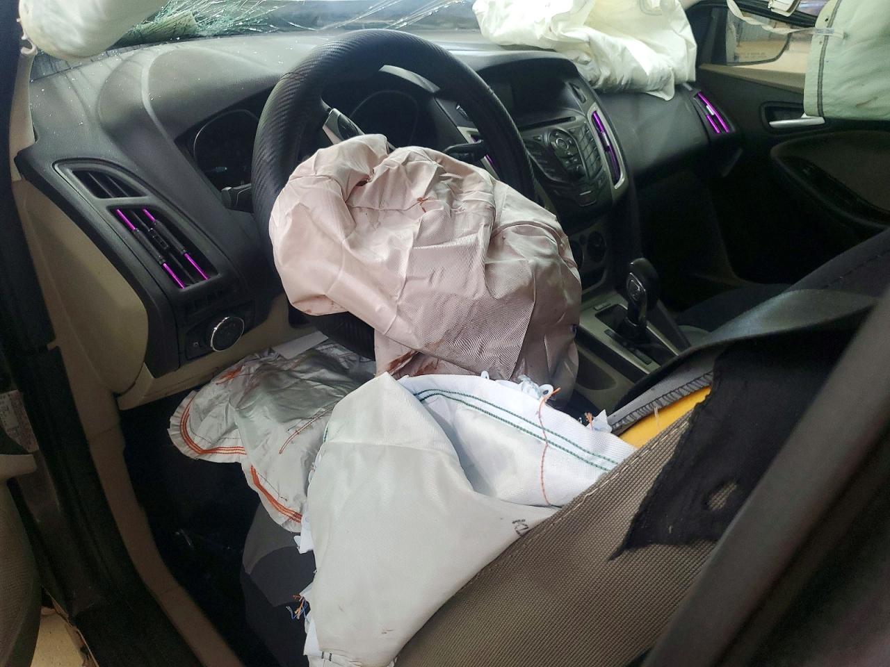 2014 Ford Focus Se Gray vin: 1FADP3F29EL359530