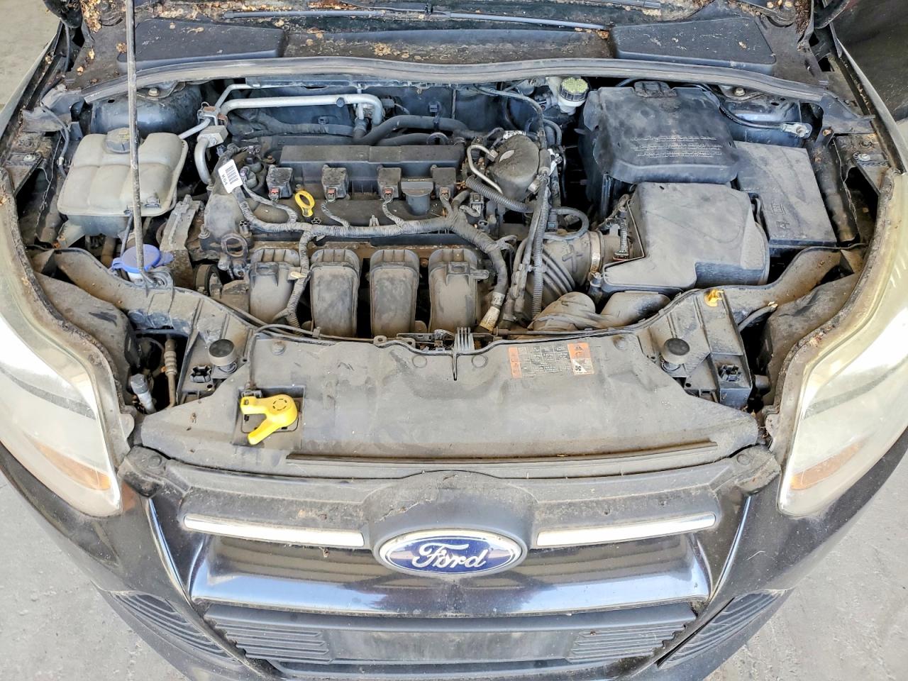 2014 Ford Focus Se Черный vin: 1FADP3F29EL374089