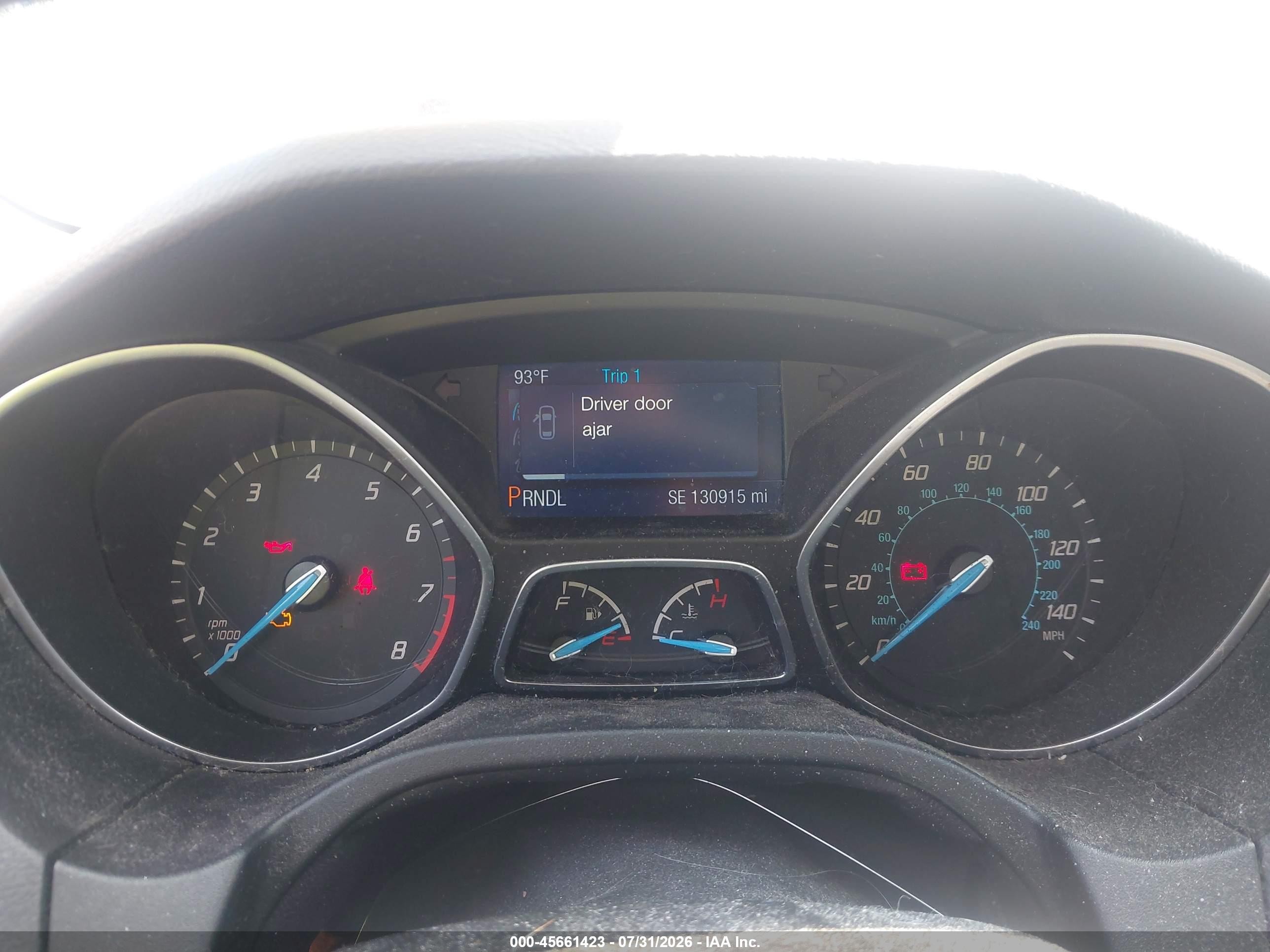 2014 Ford Focus Se Silver vin: 1FADP3F29EL404689