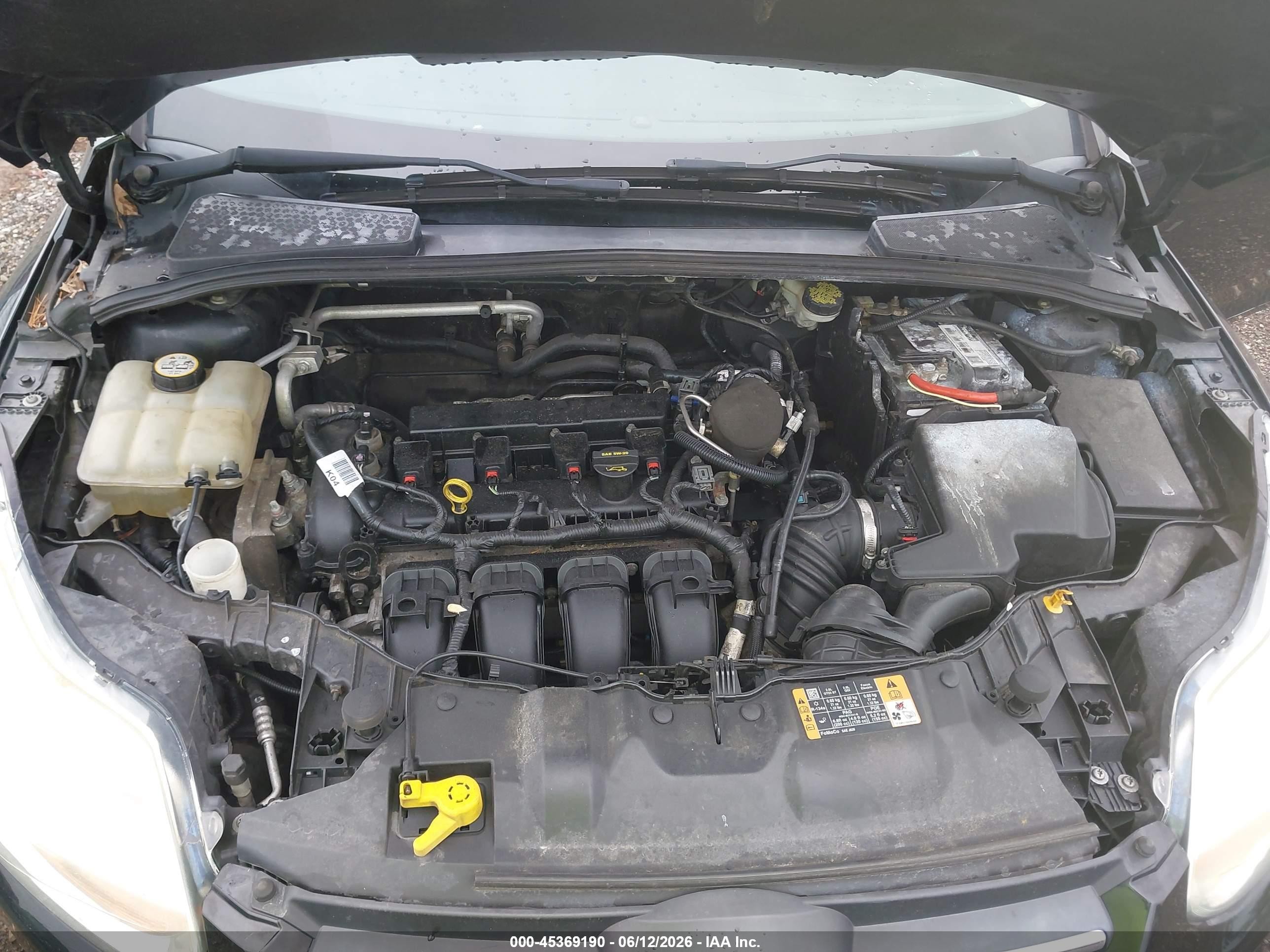 2014 Ford Focus Se Black vin: 1FADP3F29EL414137