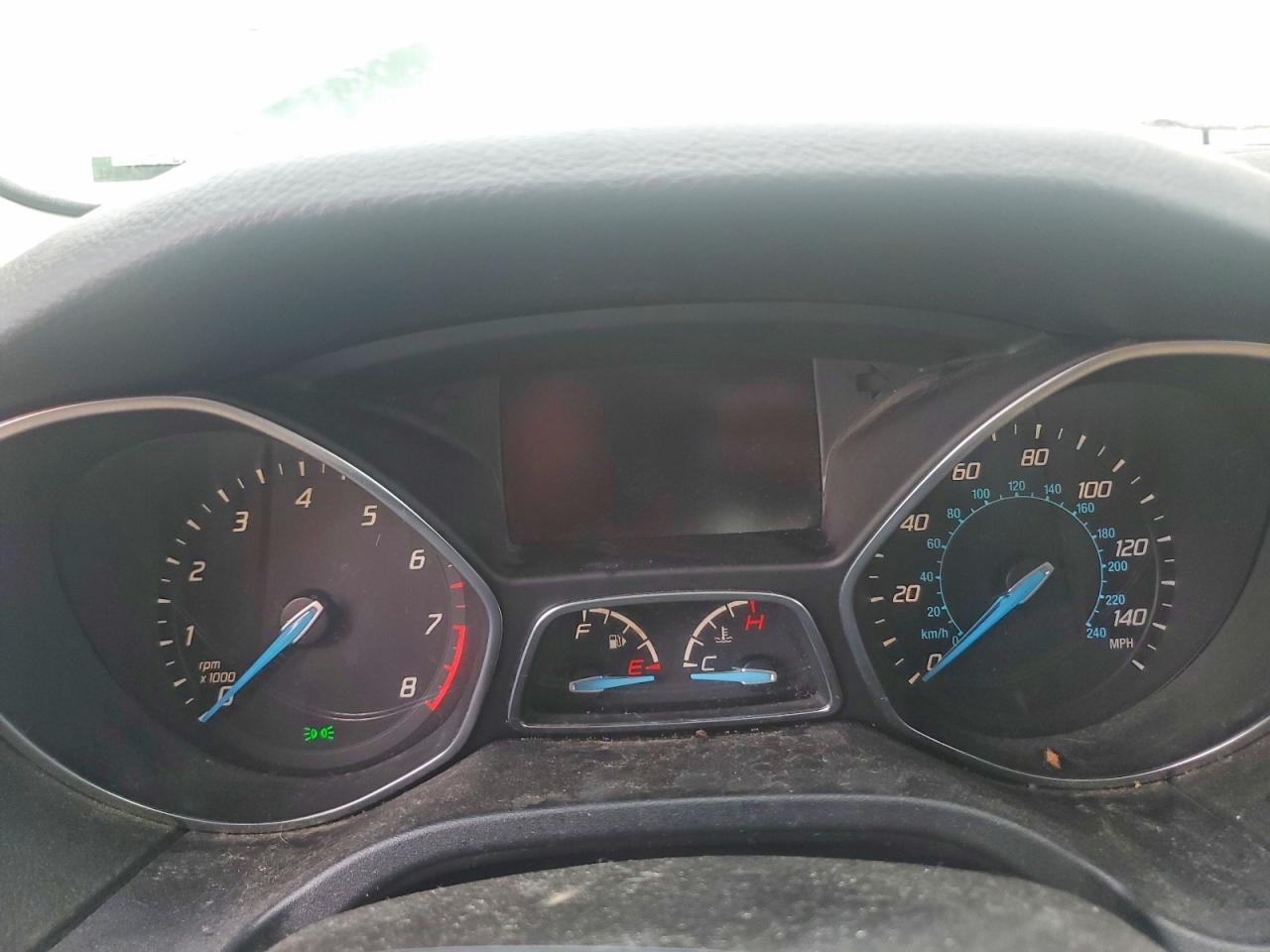 2014 Ford Focus Серый vin: 1FADP3F29EL415661