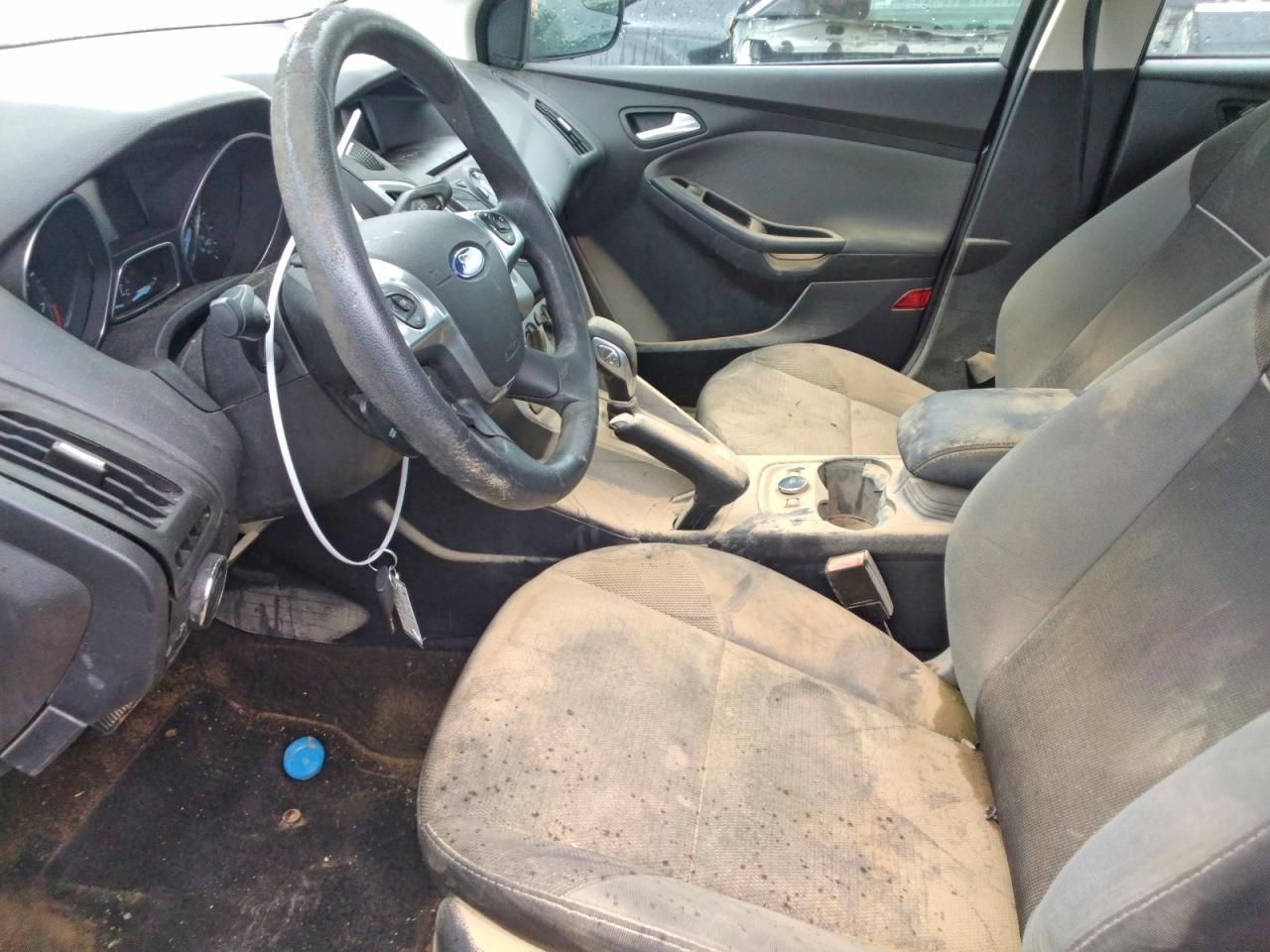 2014 Ford Focus Серый vin: 1FADP3F29EL415661