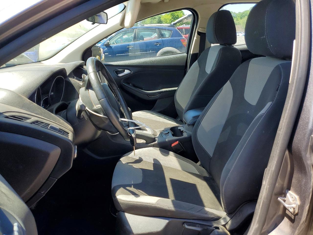 2014 Ford Focus Se Gray vin: 1FADP3F29EL434811