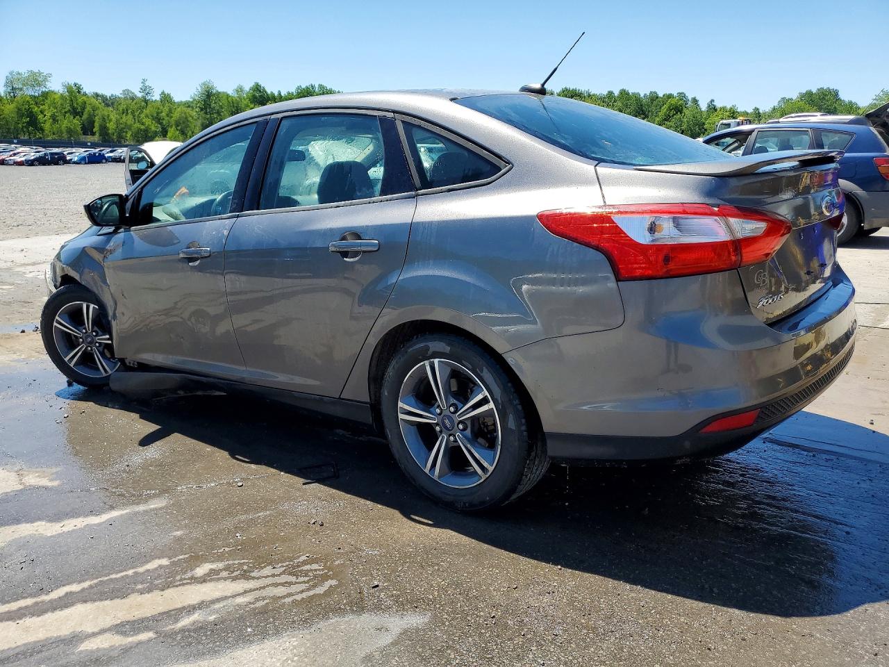 2014 Ford Focus Se Gray vin: 1FADP3F29EL434811