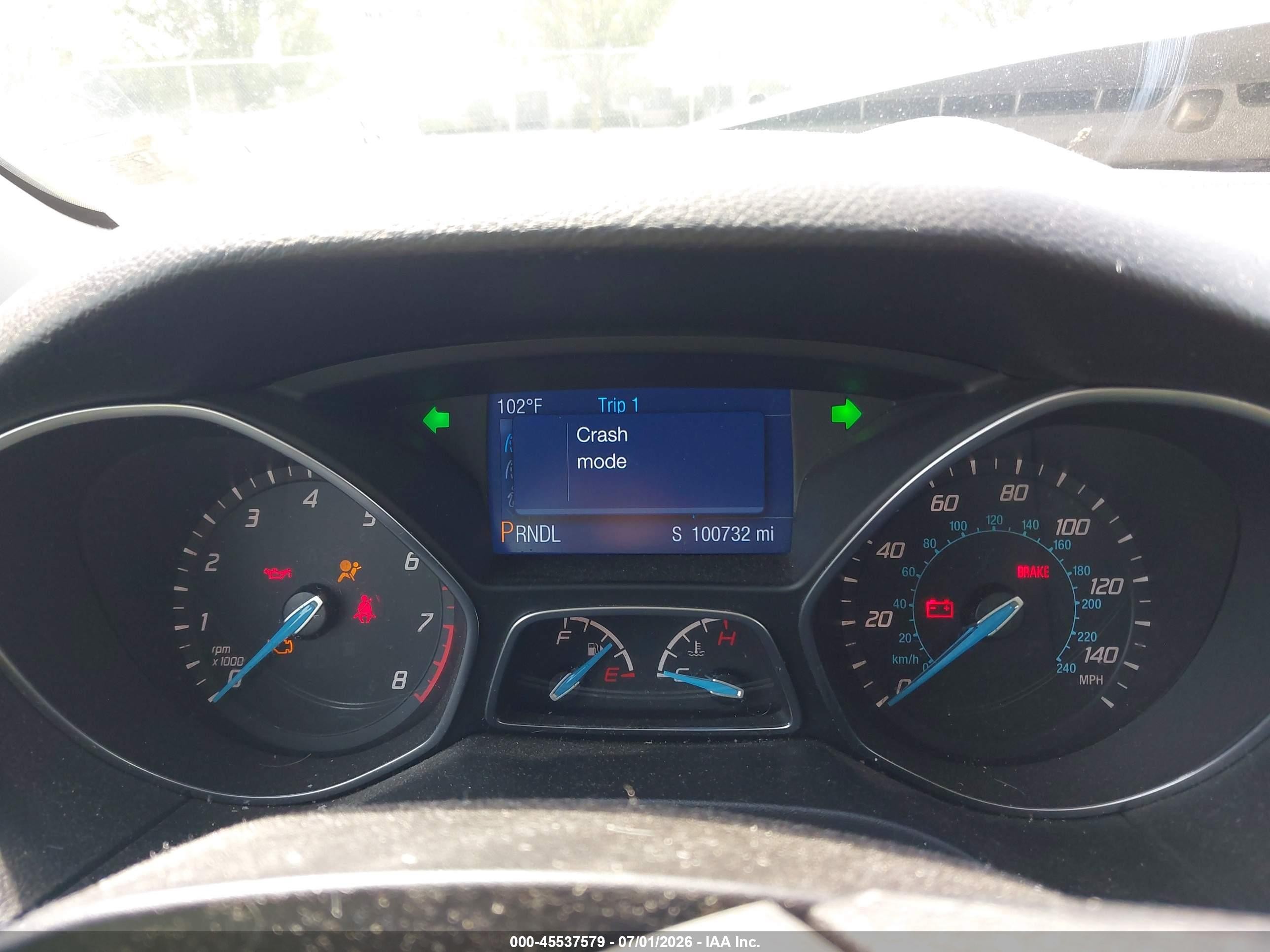 2014 Ford Focus Se Gray vin: 1FADP3F29EL456789