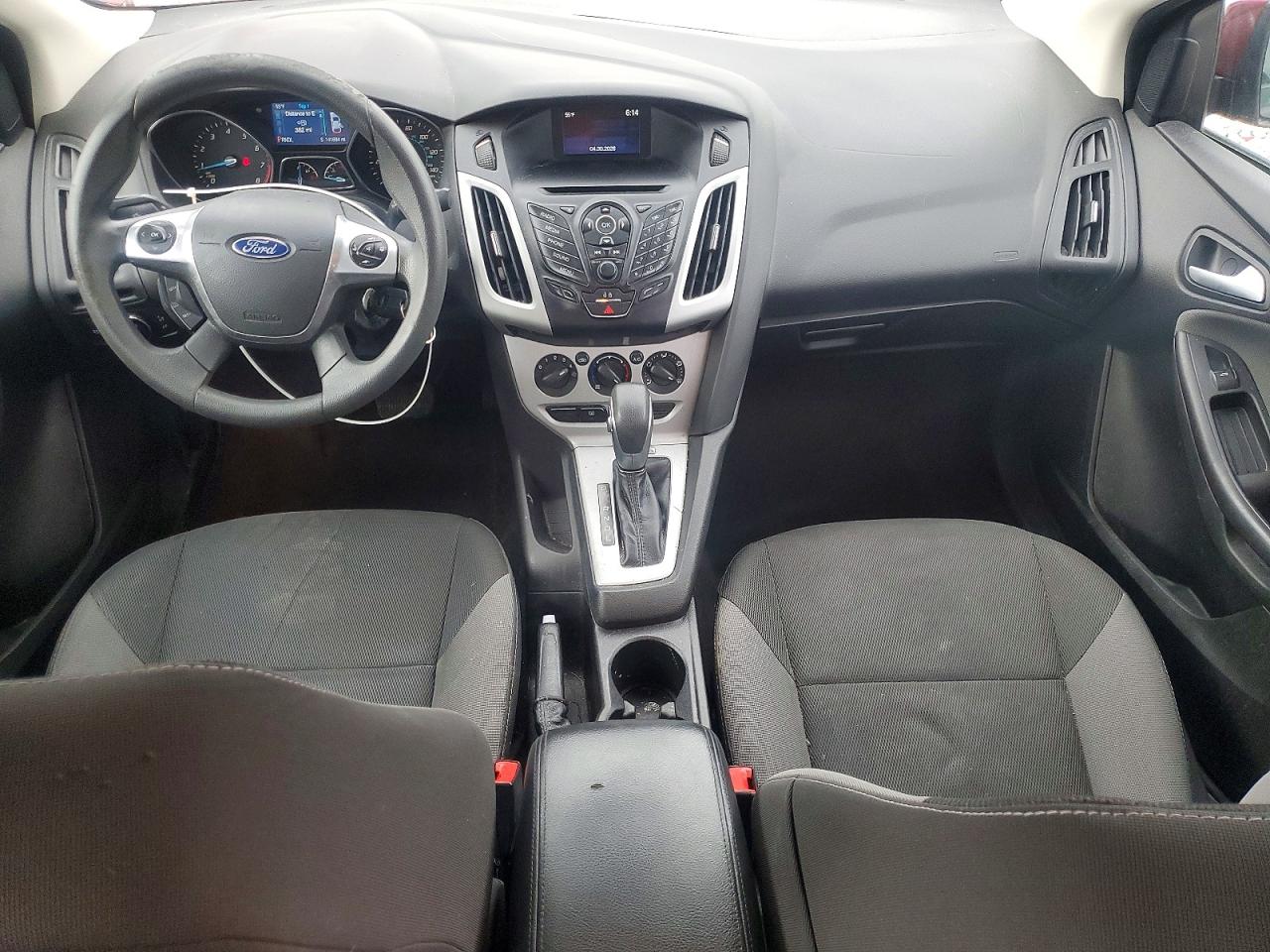 2014 Ford Focus Se Burgundy vin: 1FADP3F29EL459269