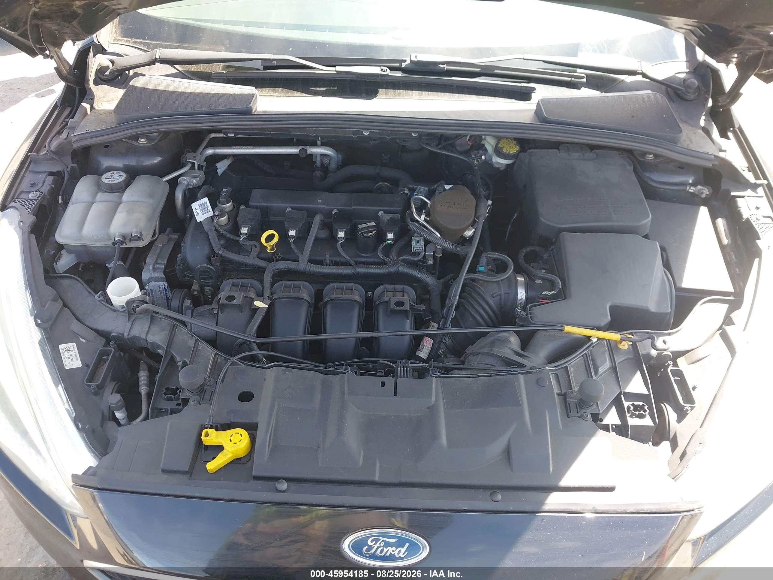 2015 Ford Focus Se Black vin: 1FADP3F29FL241592