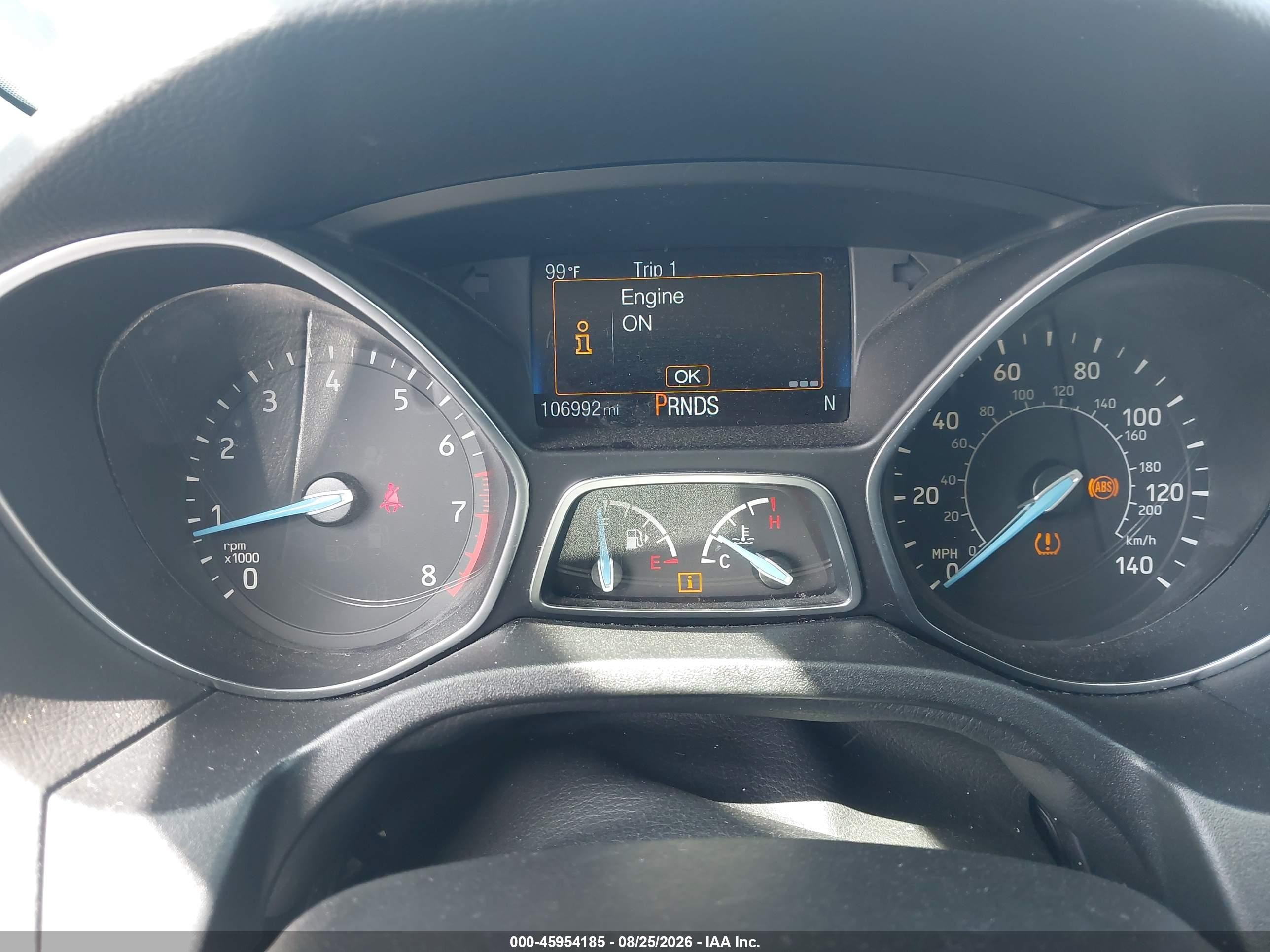 2015 Ford Focus Se Black vin: 1FADP3F29FL241592