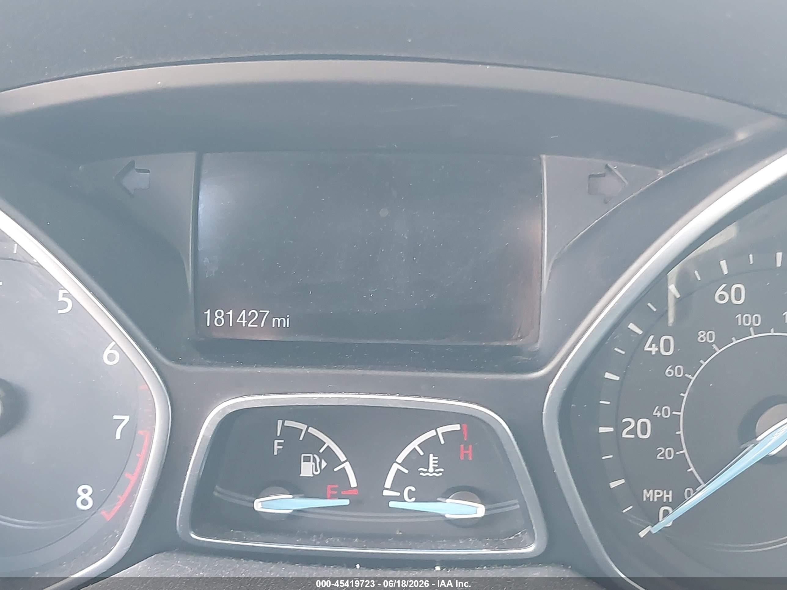 2015 Ford Focus Se Gray vin: 1FADP3F29FL252026
