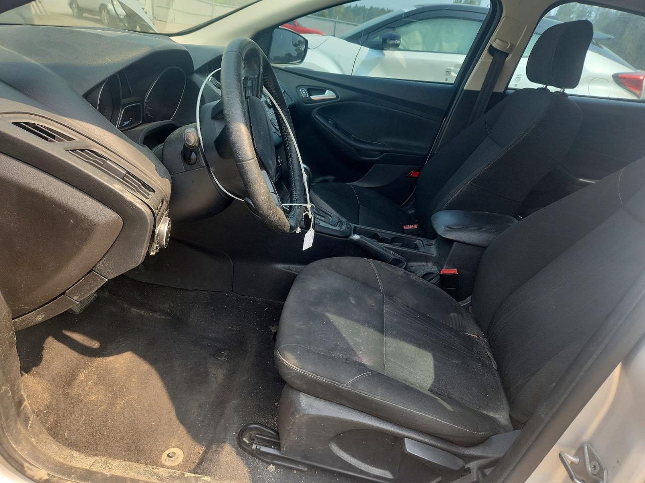2015 Ford Focus Se Silver vin: 1FADP3F29FL278416