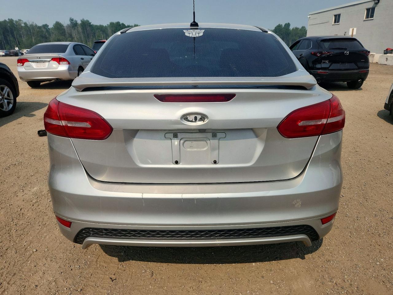 2015 Ford Focus Se Silver vin: 1FADP3F29FL278416