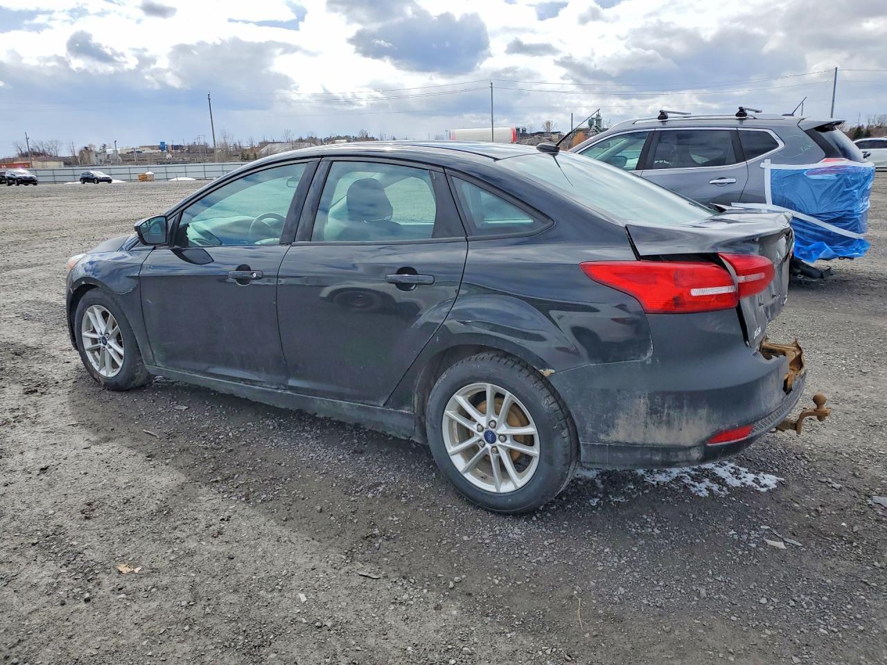 2015 Ford Focus Se Black vin: 1FADP3F29FL296883