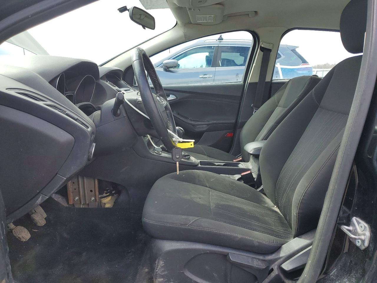 2015 Ford Focus Se Black vin: 1FADP3F29FL296883