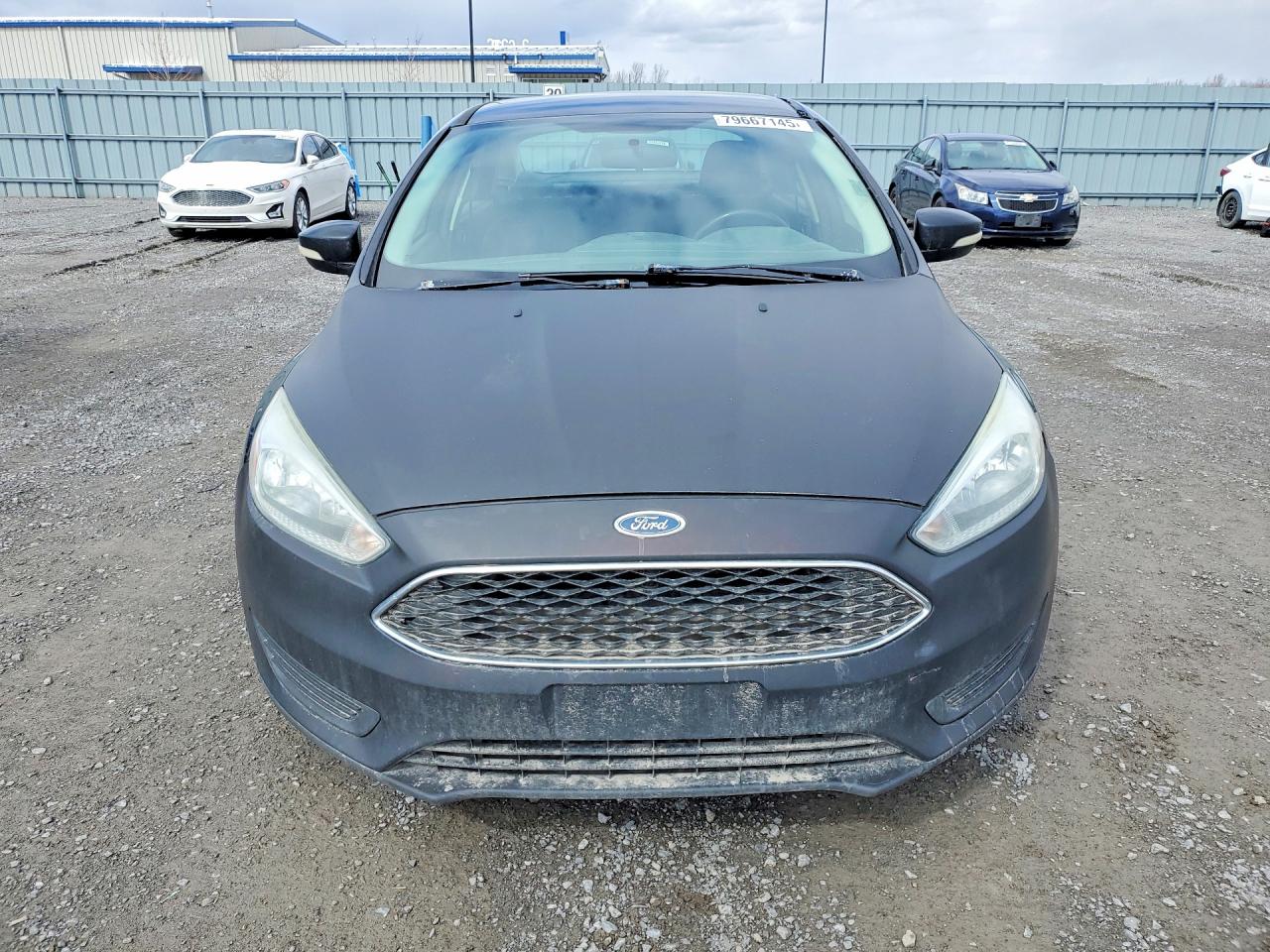 2015 Ford Focus Se Black vin: 1FADP3F29FL296883