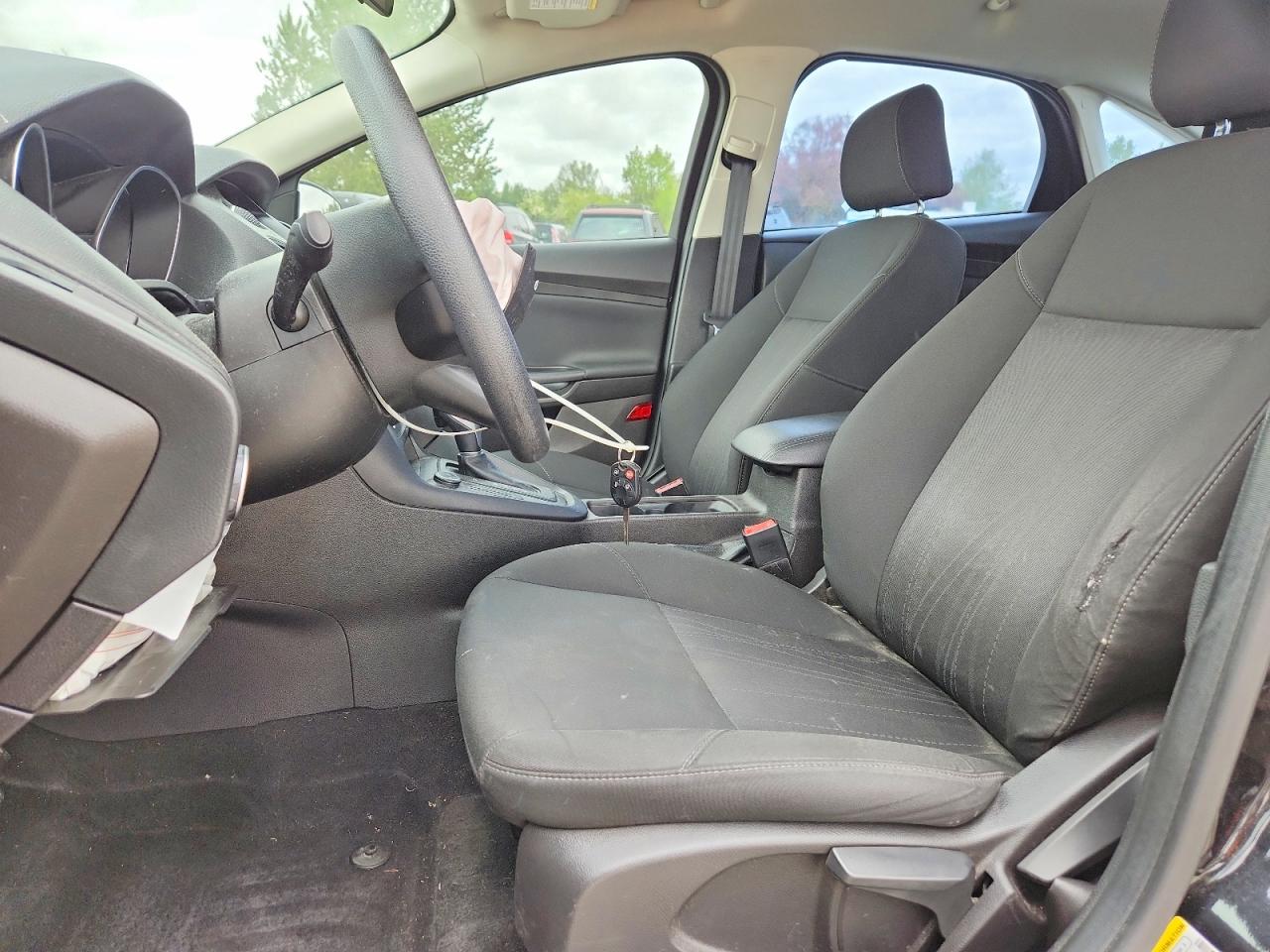 2015 Ford Focus Se Black vin: 1FADP3F29FL379813