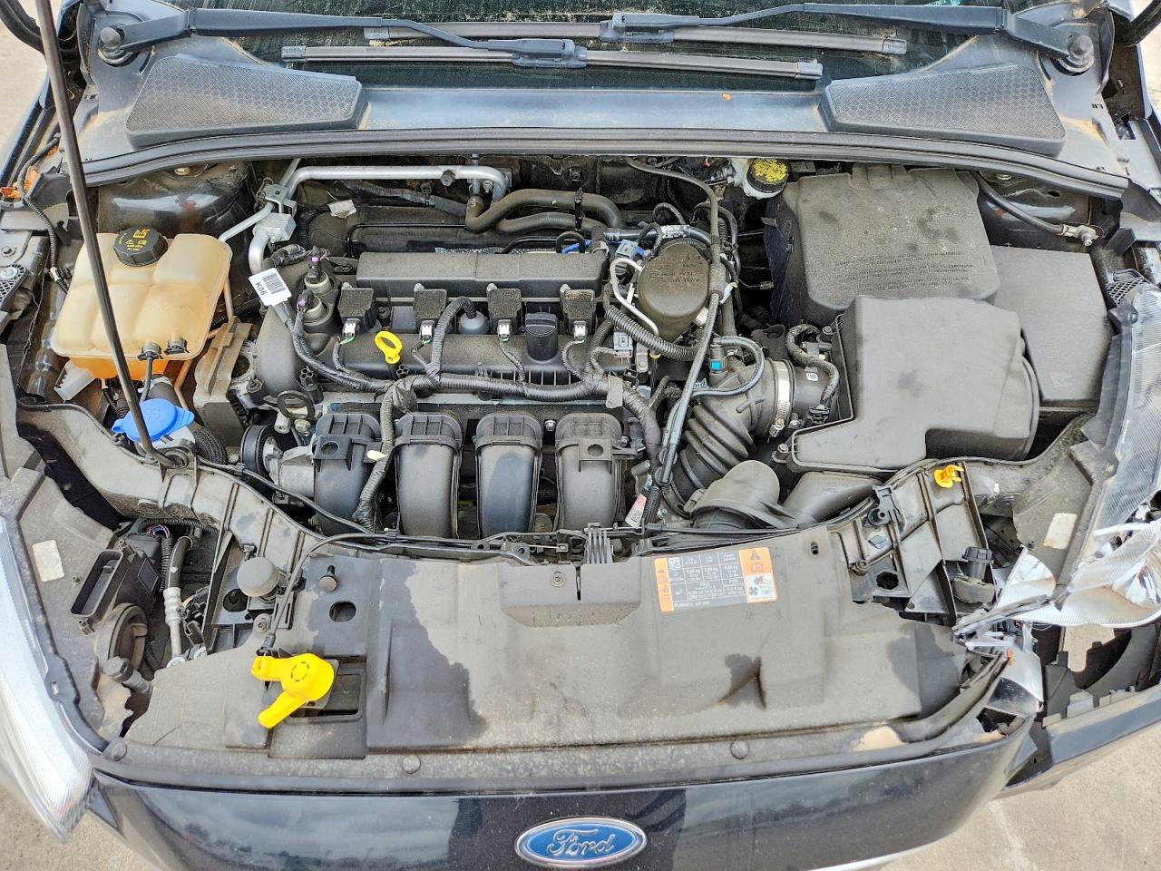 2015 Ford Focus Se Black vin: 1FADP3F29FL379813