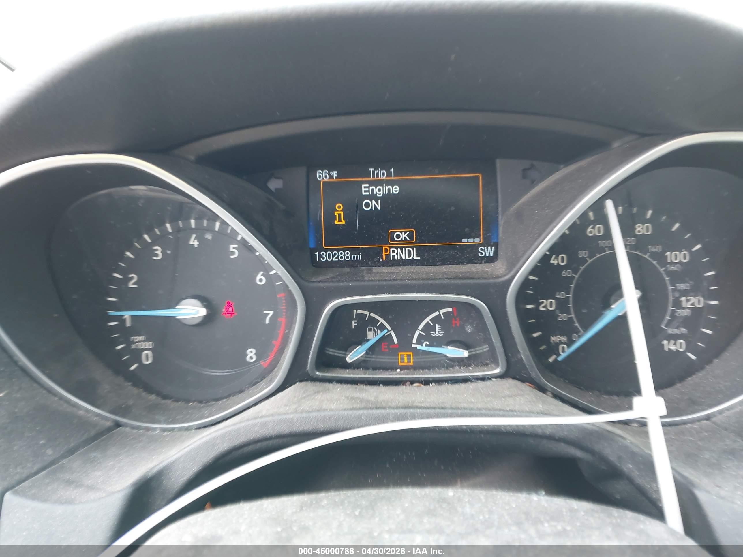 2015 Ford Focus Se Blue vin: 1FADP3F29FL381478